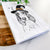 Aline the Irish Red and White Setter Tea Towel