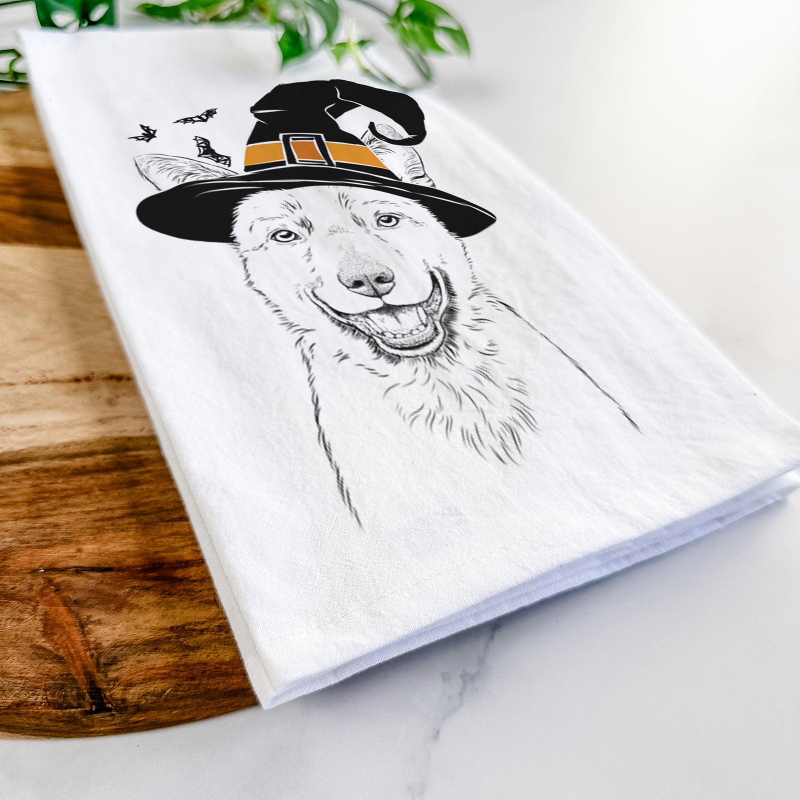Arden the Australian Kelpie Tea Towel