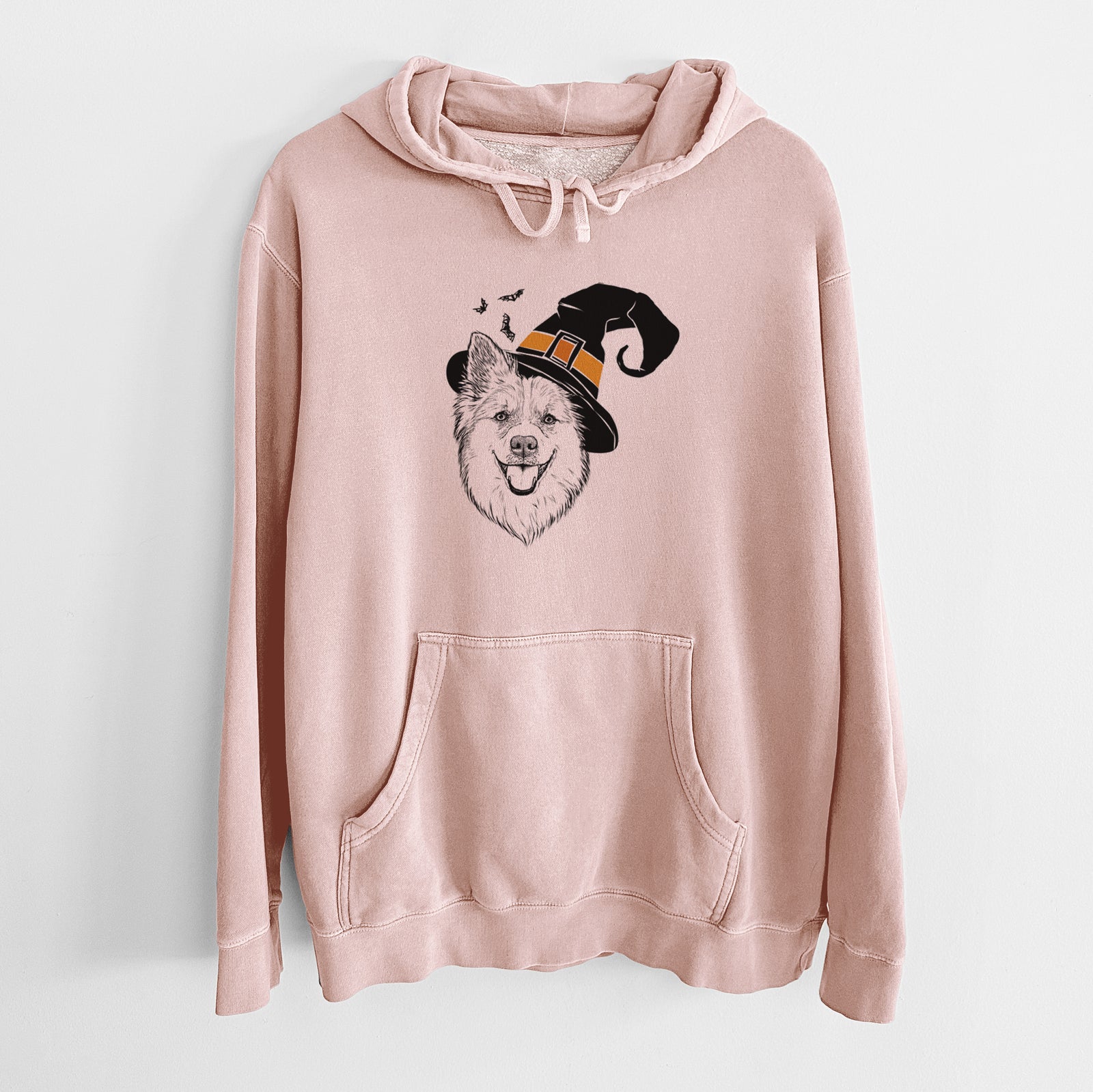 Witch Ari the Icelandic Sheepdog - Unisex Pigment Dyed Hoodie