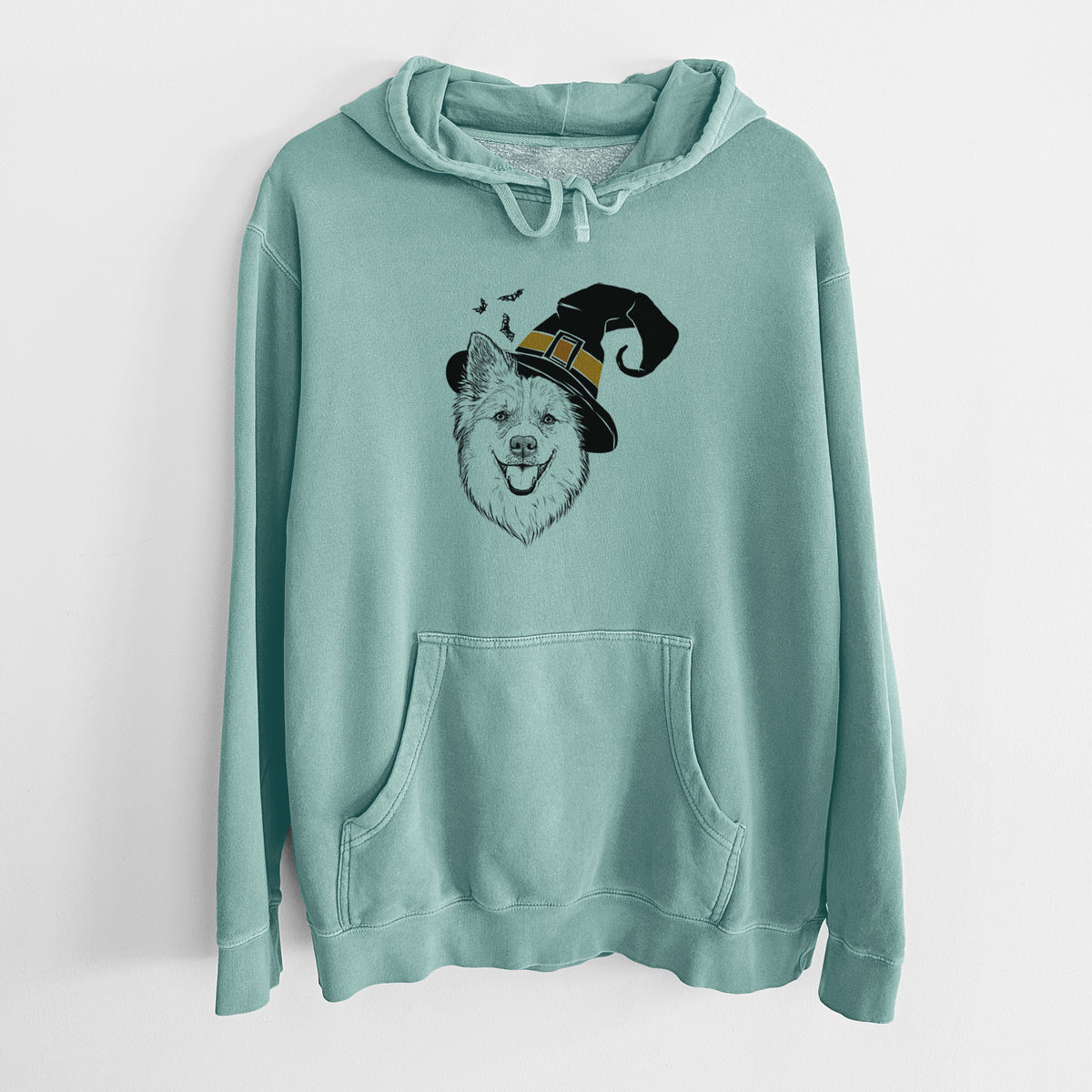 Witch Ari the Icelandic Sheepdog - Unisex Pigment Dyed Hoodie