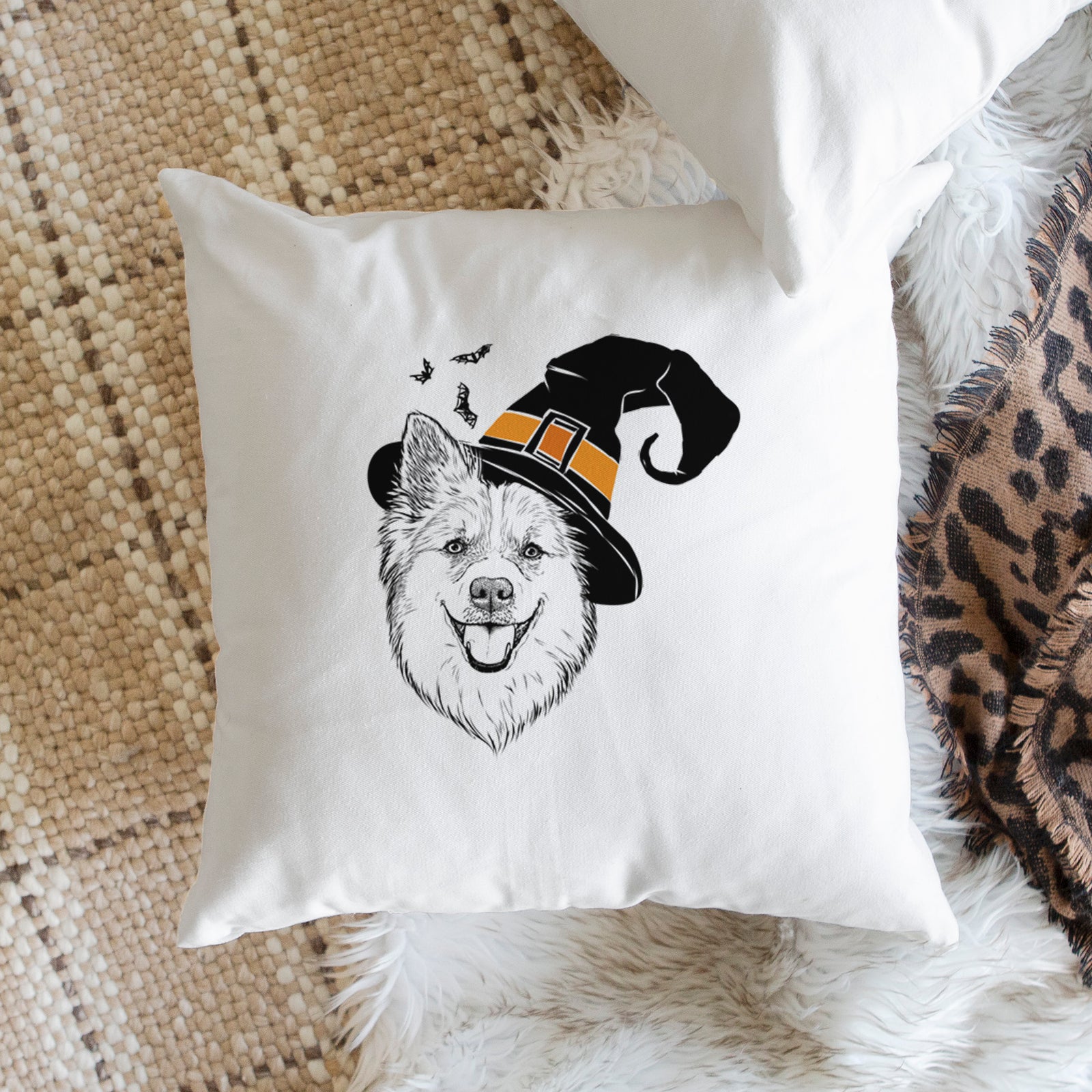 Ari the Icelandic Sheepdog - Throw Pillow Cover