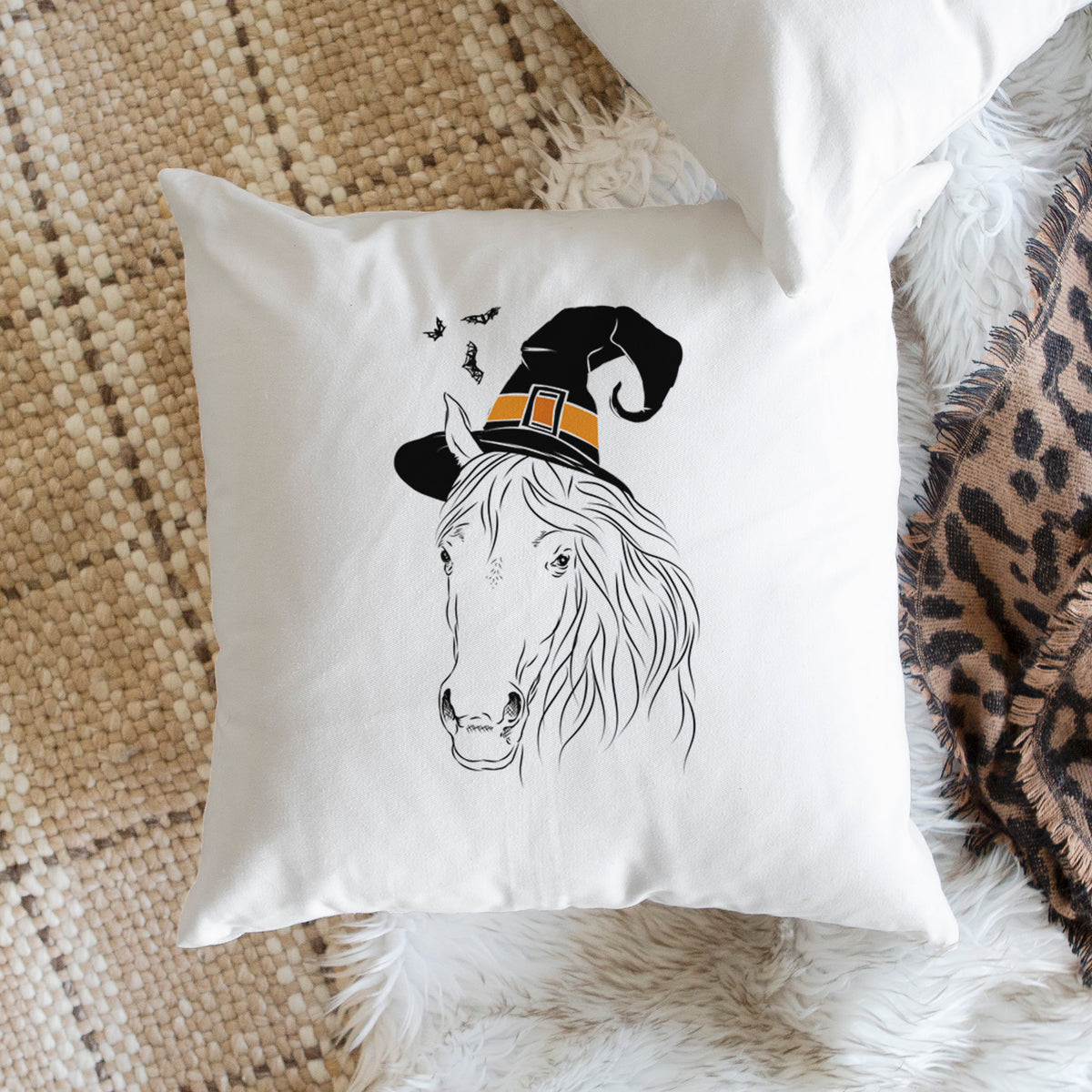 Aria the Horse - Throw Pillow Cover