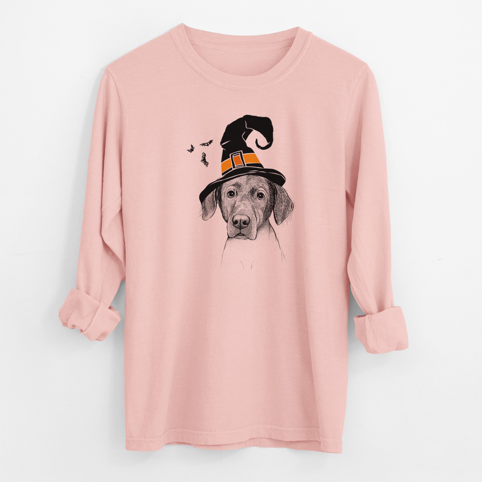 Witch Baldwin the Mixed Breed - Men's Heavyweight 100% Cotton Long Sleeve