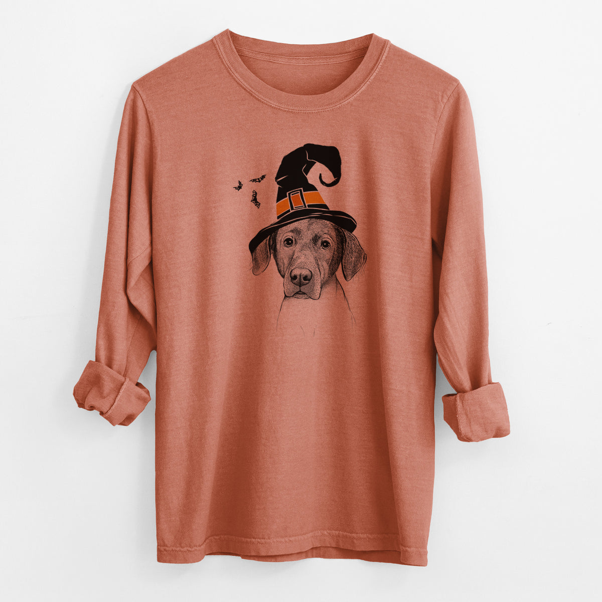 Witch Baldwin the Mixed Breed - Men&#39;s Heavyweight 100% Cotton Long Sleeve