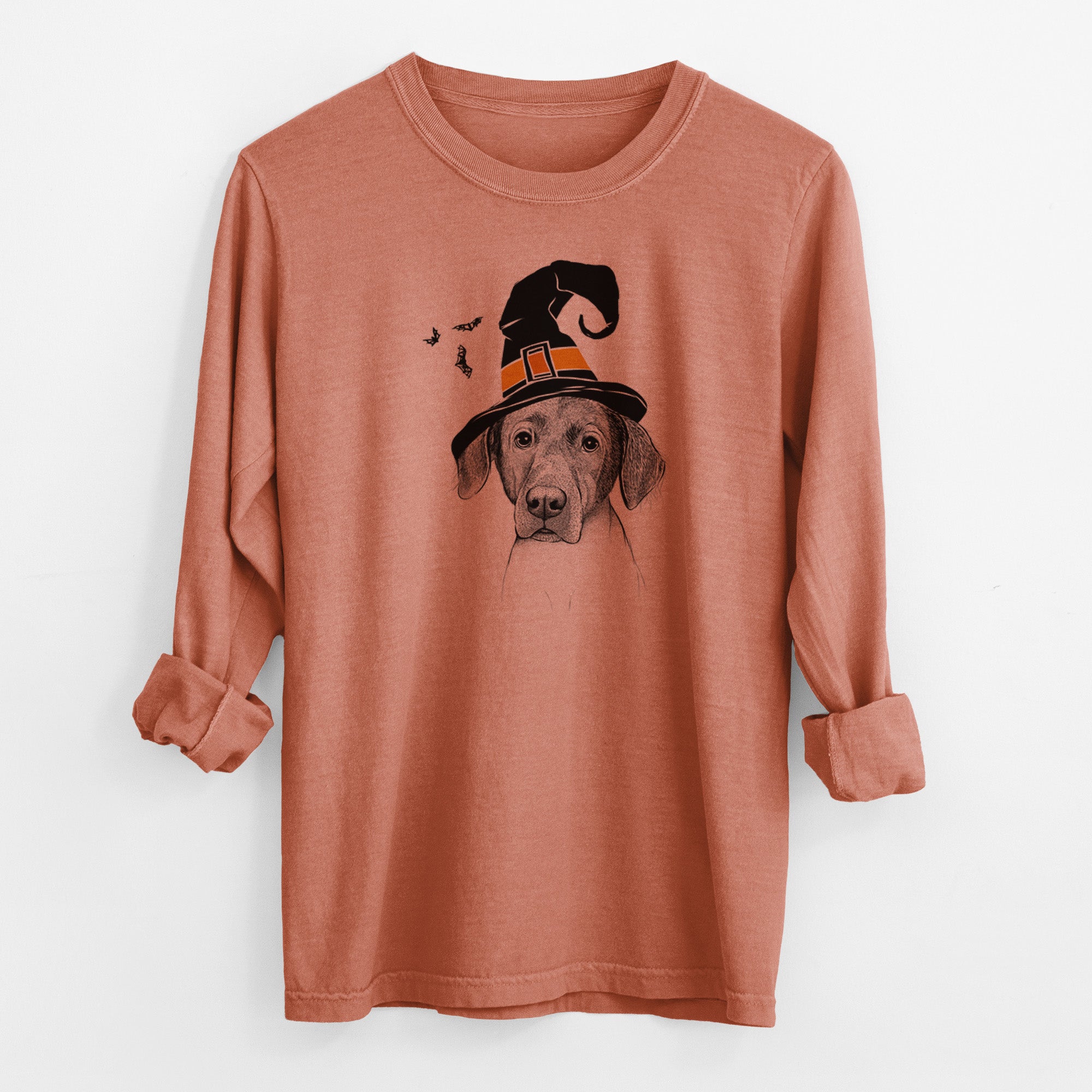 Witch Baldwin the Mixed Breed - Men's Heavyweight 100% Cotton Long Sleeve