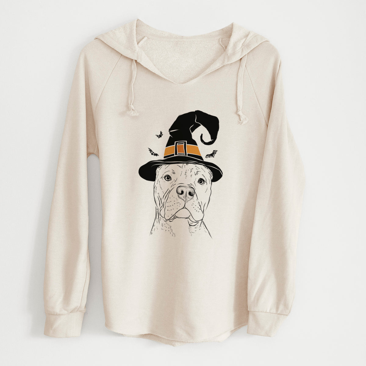 Witch Bam Bam the Pitbull - Cali Wave Hooded Sweatshirt
