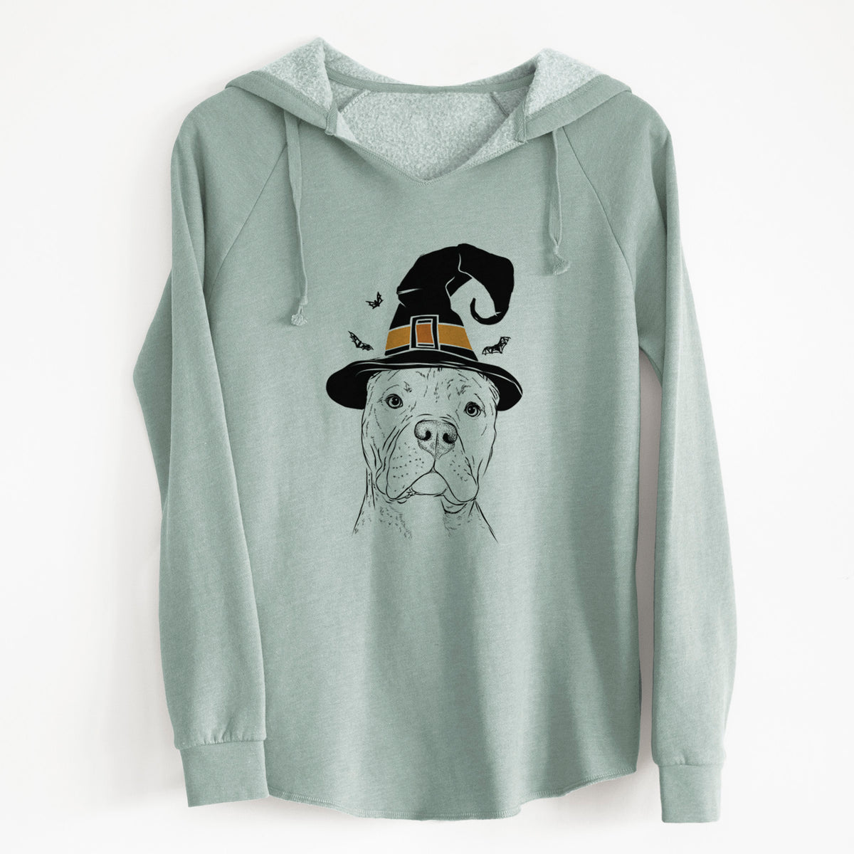Witch Bam Bam the Pitbull - Cali Wave Hooded Sweatshirt