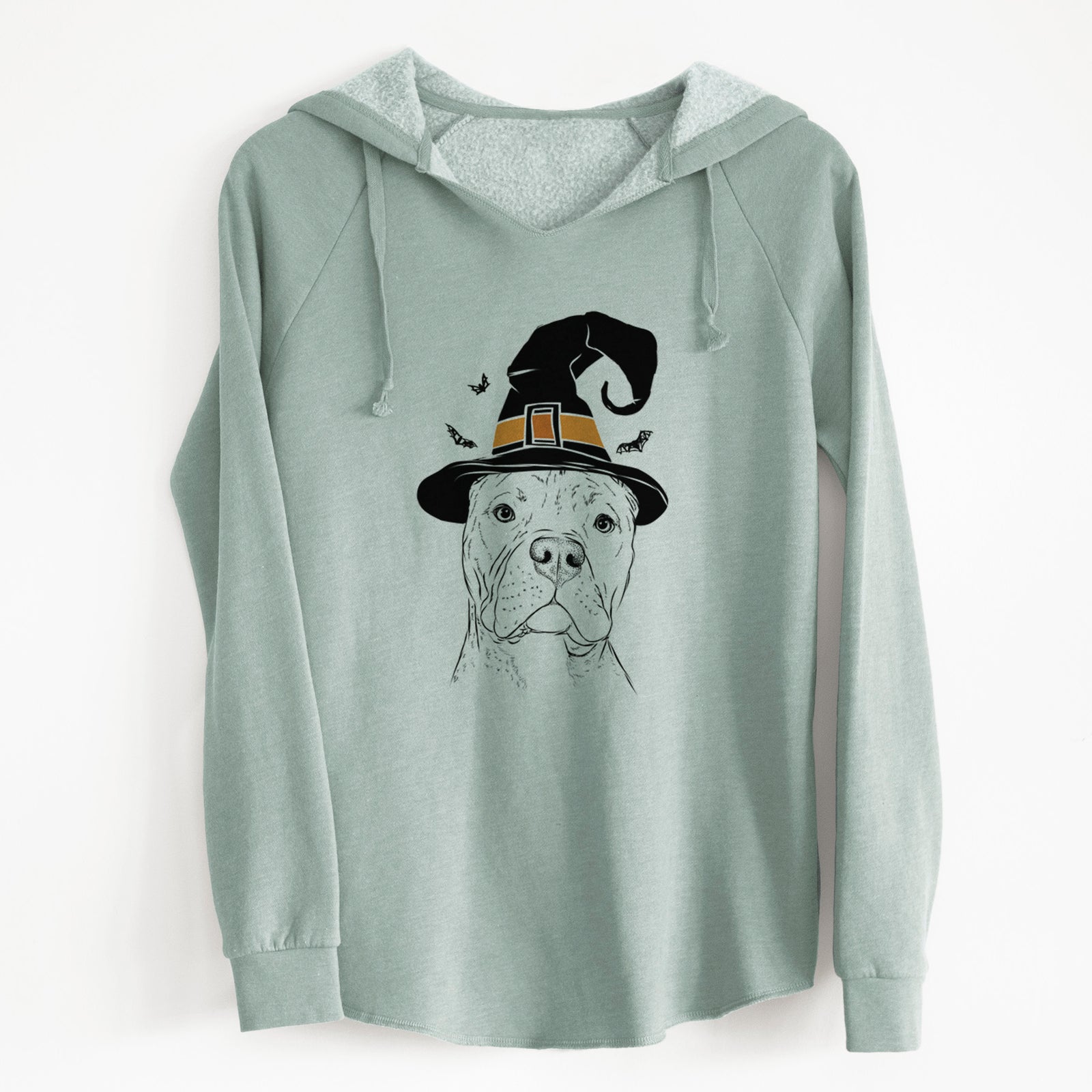 Witch Bam Bam the Pitbull - Cali Wave Hooded Sweatshirt