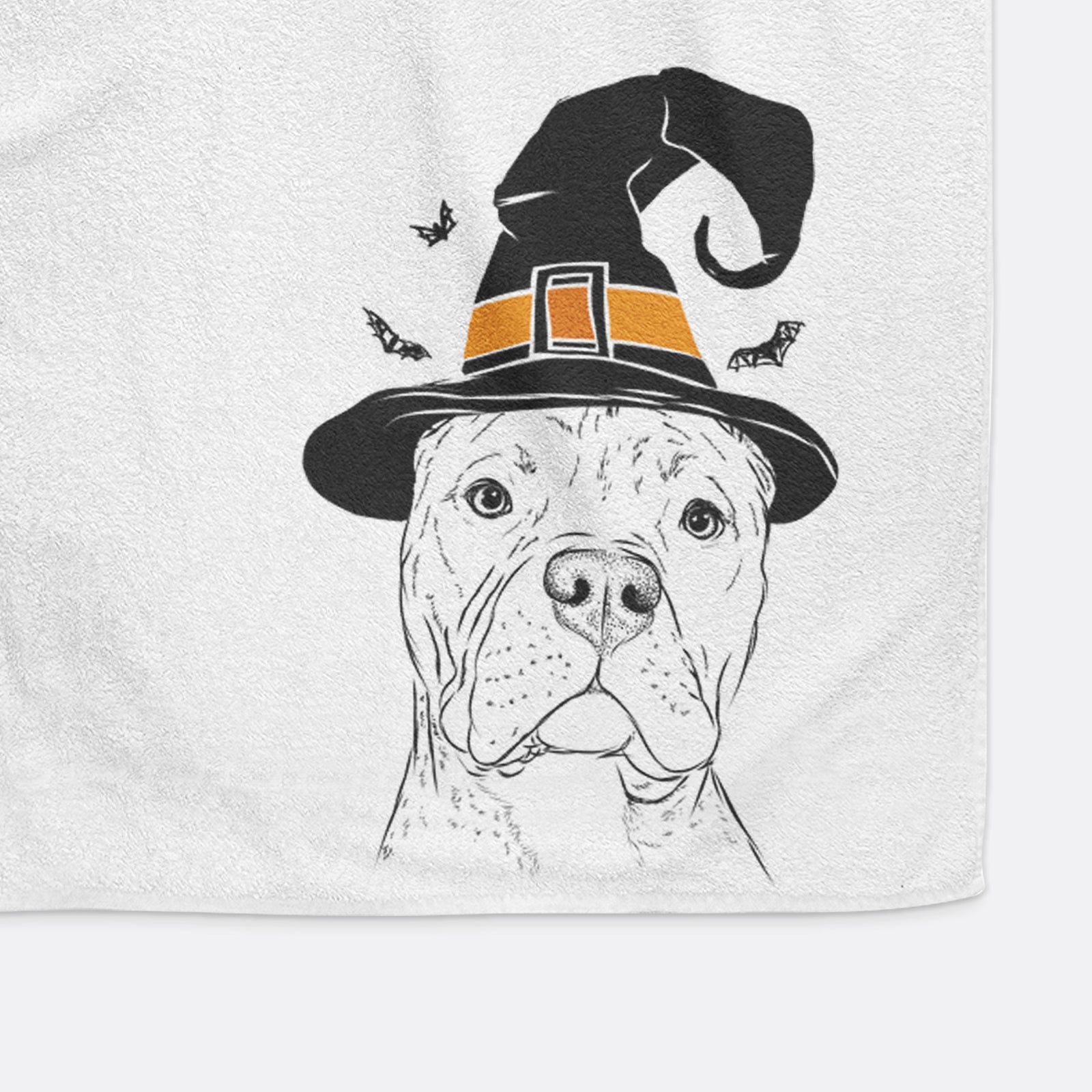 Bam Bam the Pitbull Decorative Hand Towel
