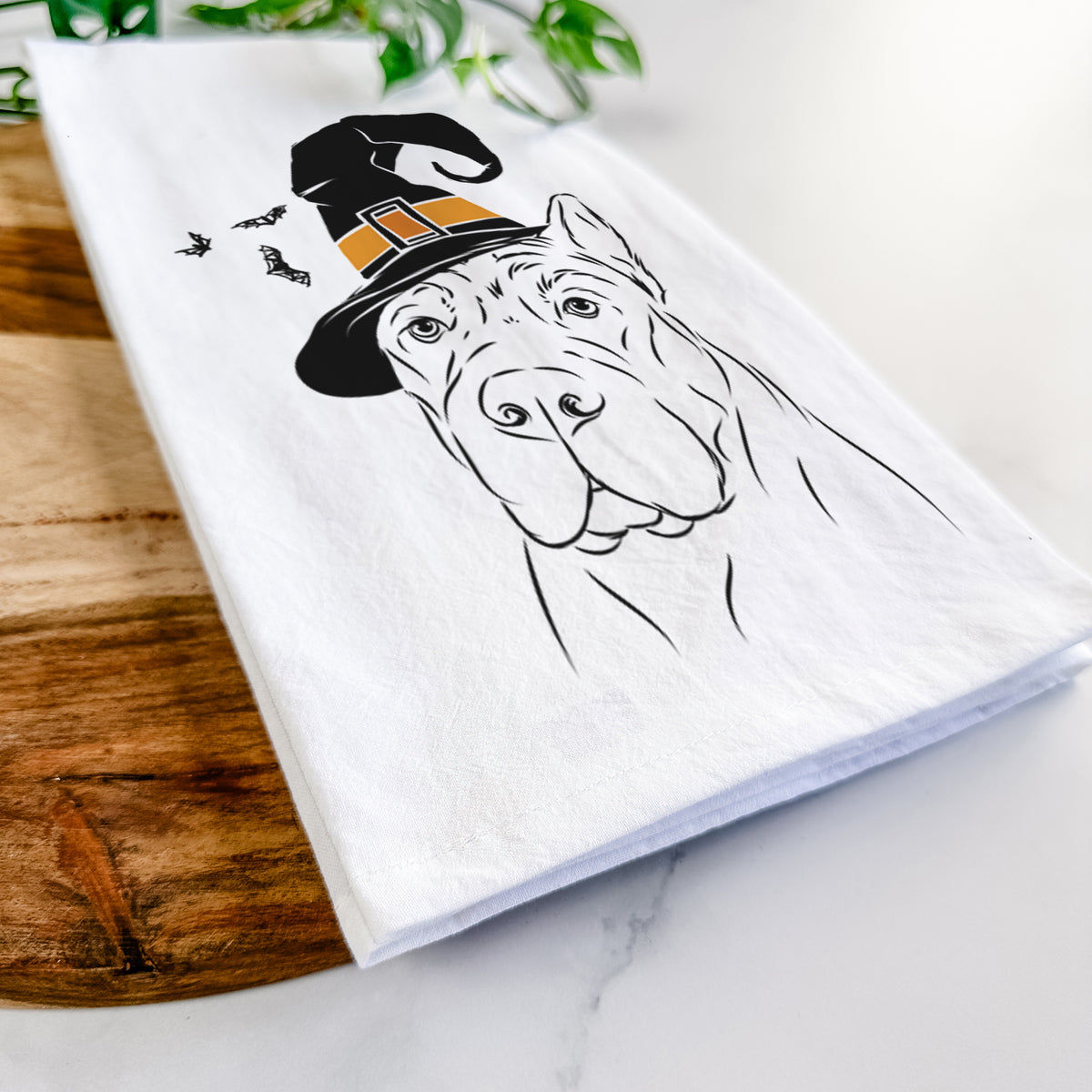 Bearson the Cane Corso Tea Towel