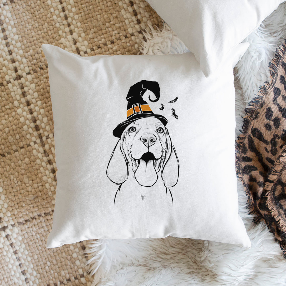 Bodi the Vizsla - Throw Pillow Cover