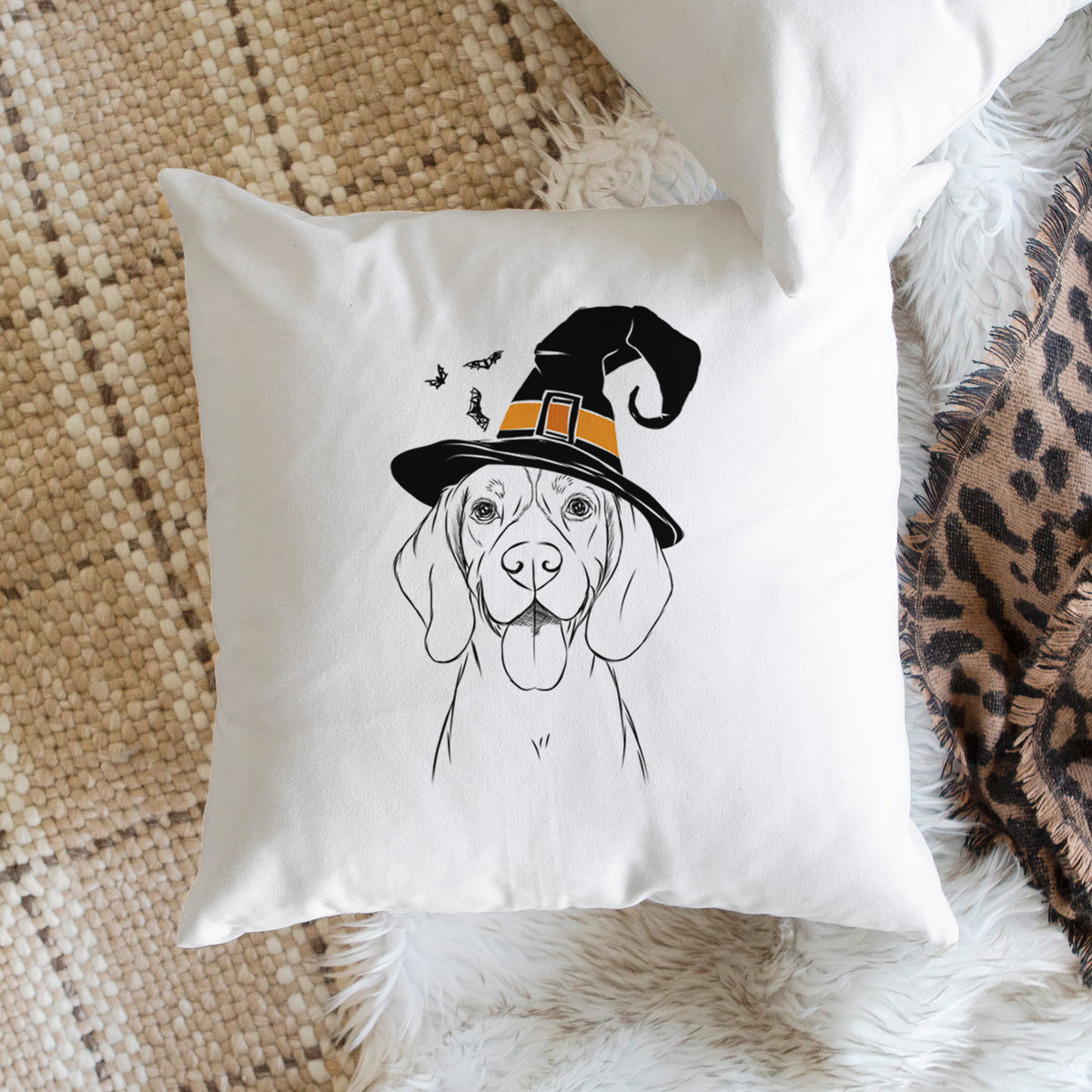 Bogie the Beagle - Throw Pillow Cover
