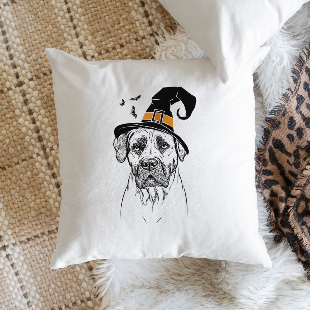 Boris the Boerboel - Throw Pillow Cover