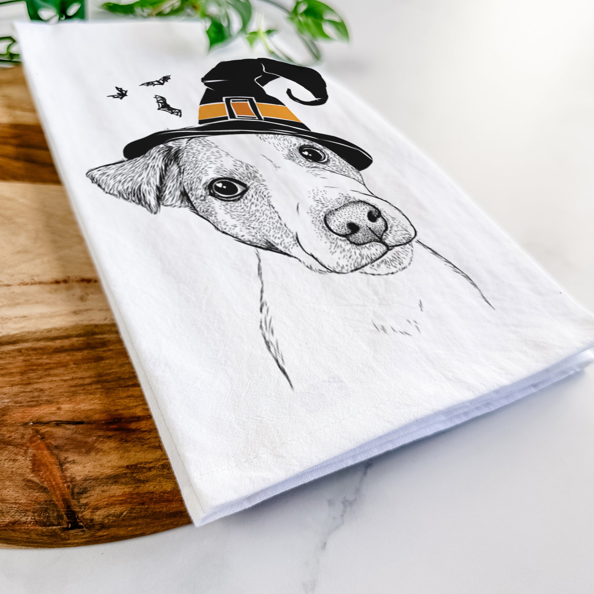 Bosse the Jack Russell Terrier Tea Towel