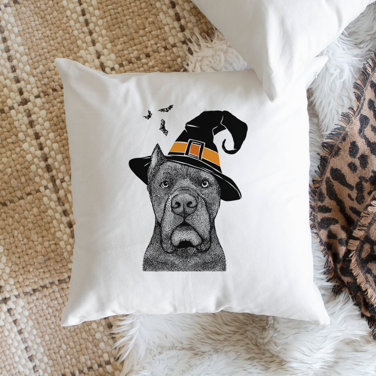 Bruno the Cane Corso - Throw Pillow Cover