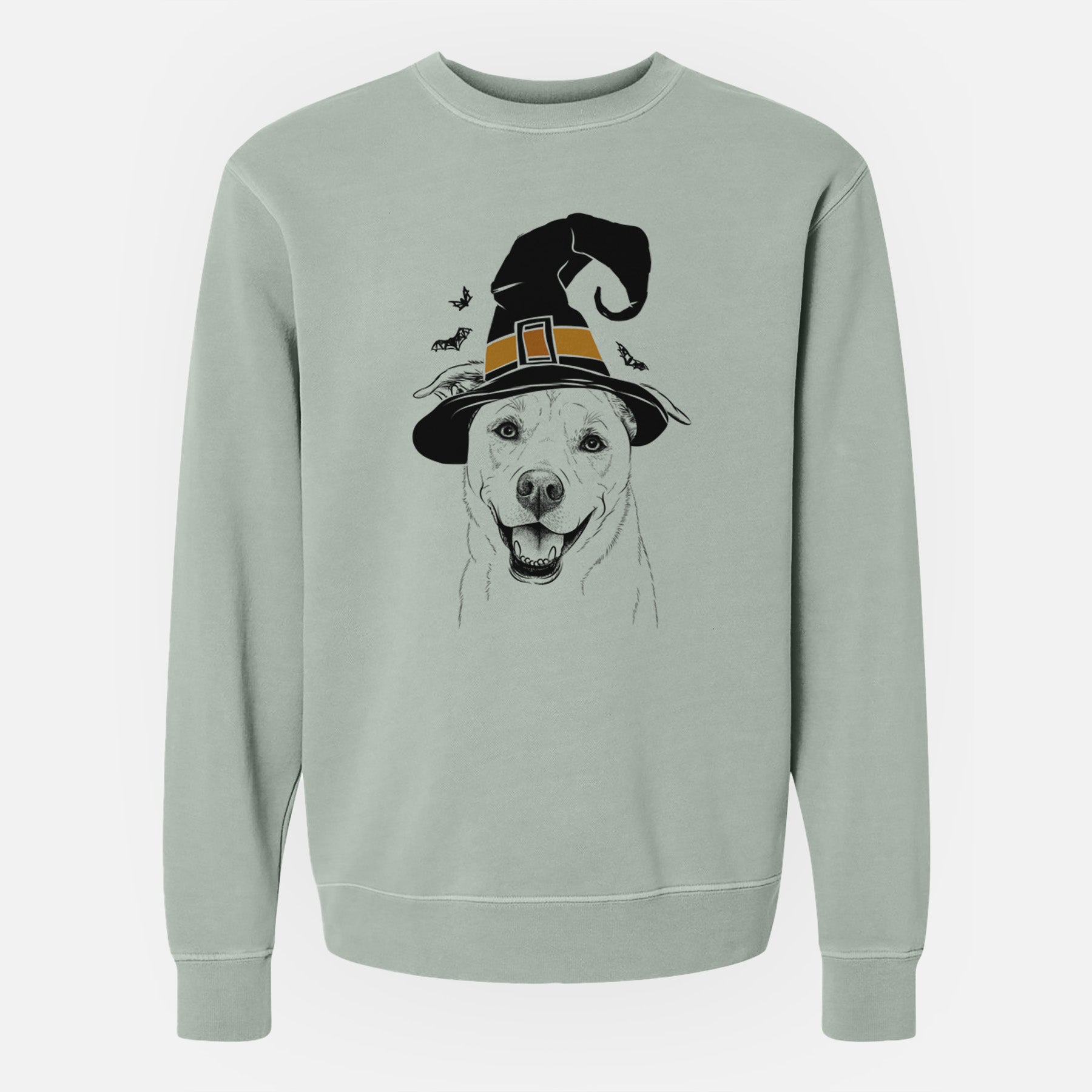 Witch Carl the Mixed Breed - Unisex Pigment Dyed Crew Sweatshirt