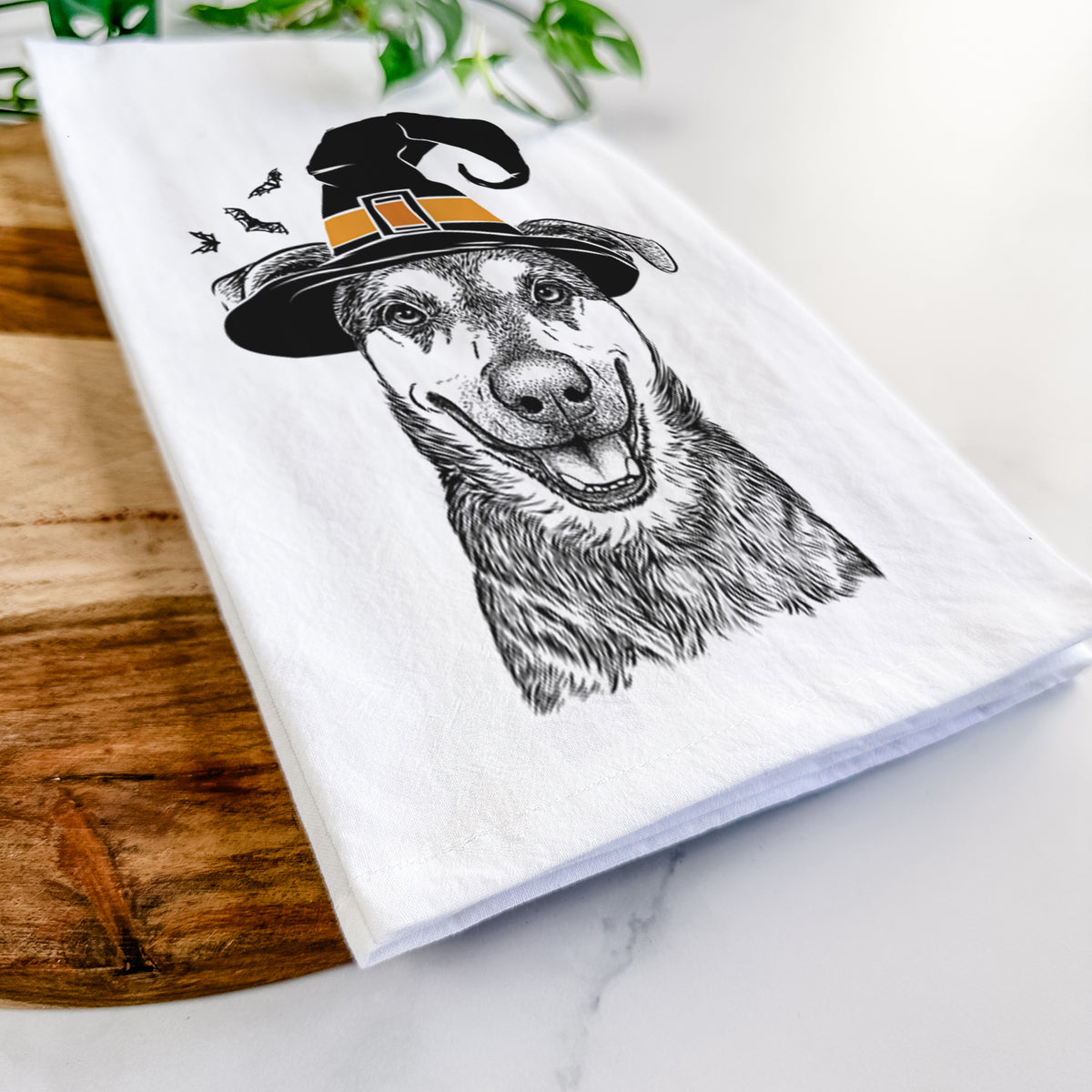 Case the Mixed Breed Tea Towel