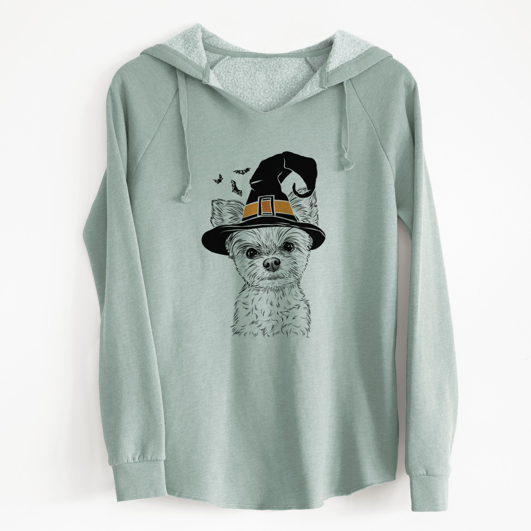 Witch Chance the Yapper the Yorkshire Terrier - Cali Wave Hooded Sweatshirt