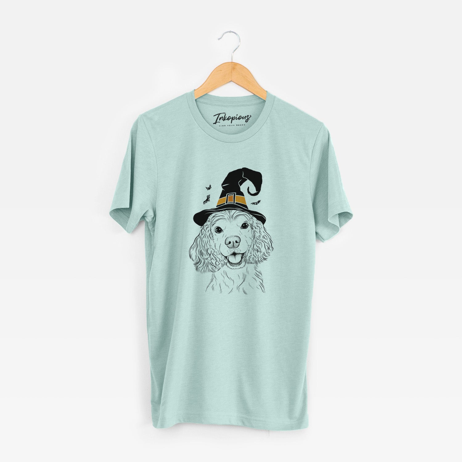 Witch Cricket the American Cocker Spaniel - Unisex Crewneck