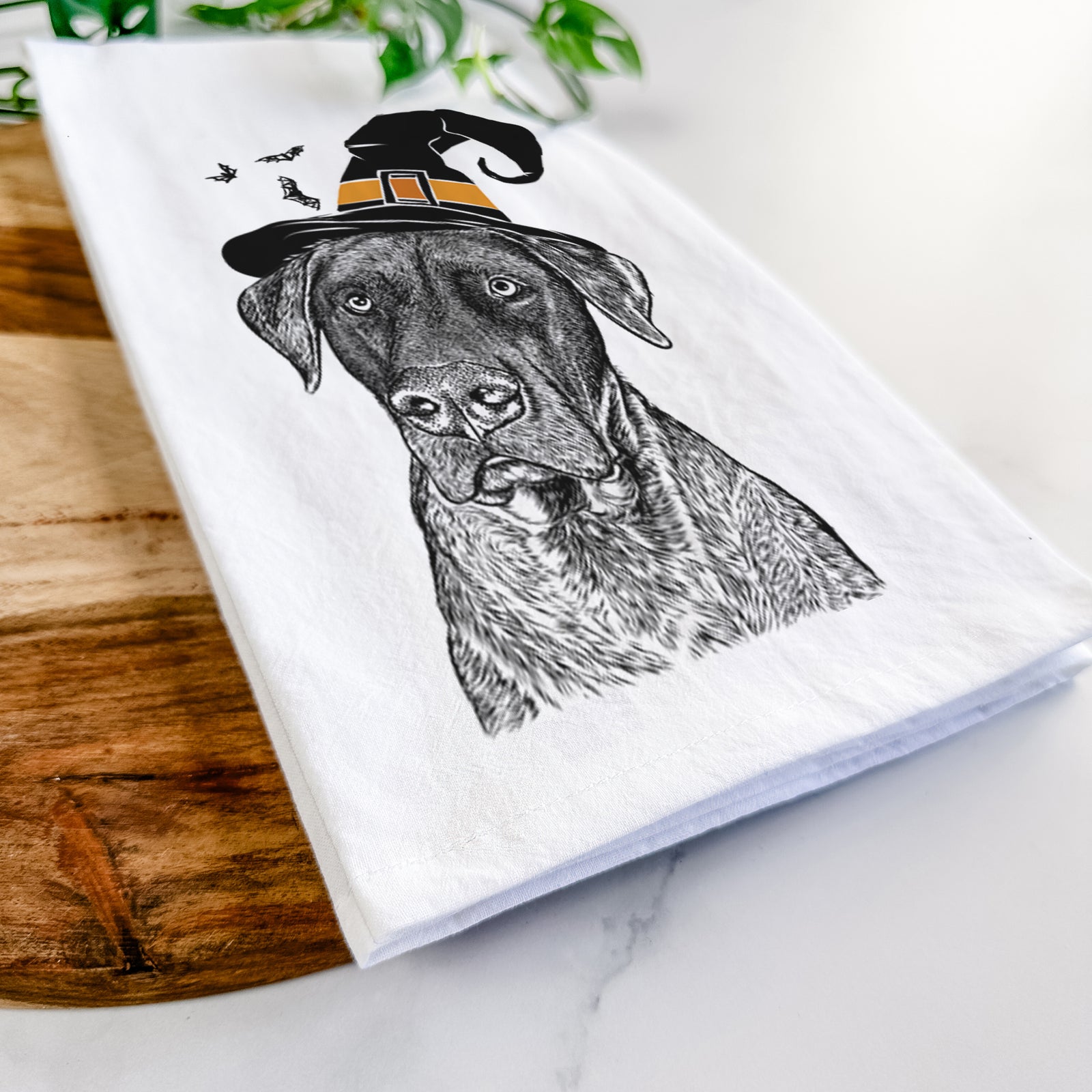 David the Boxador Tea Towel