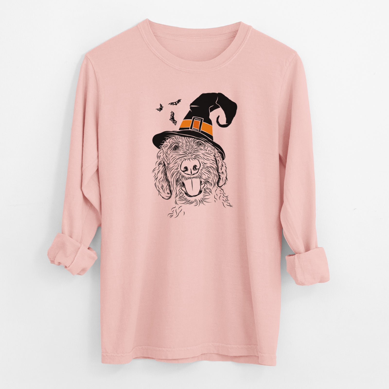 Witch Dixie the Doodle - Men's Heavyweight 100% Cotton Long Sleeve