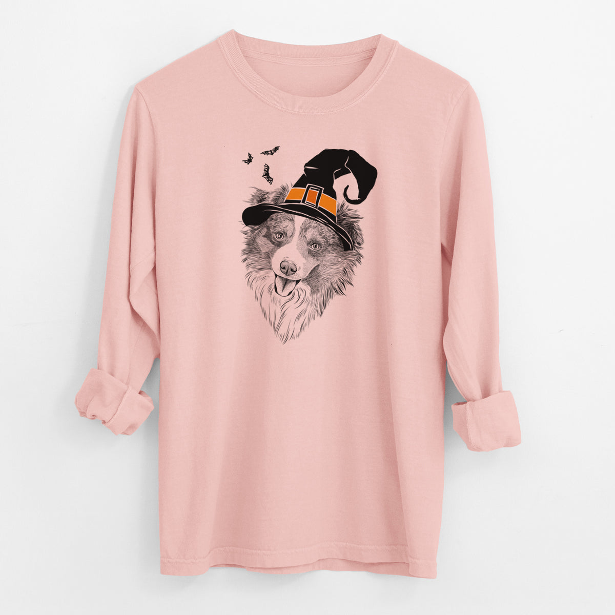 Witch Doc the Mini Aussie - Men's Heavyweight 100% Cotton Long Sleeve