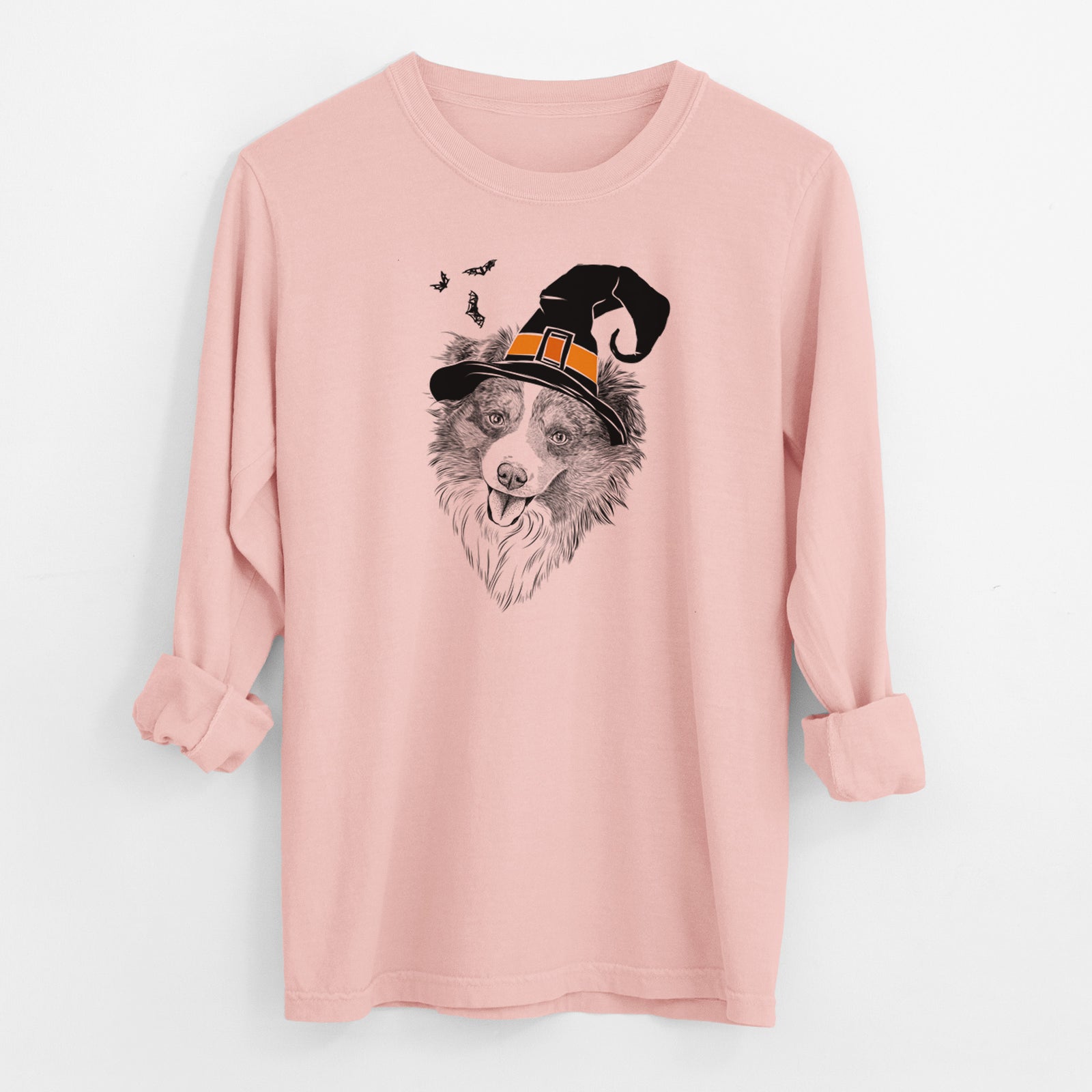 Witch Doc the Mini Aussie - Men's Heavyweight 100% Cotton Long Sleeve