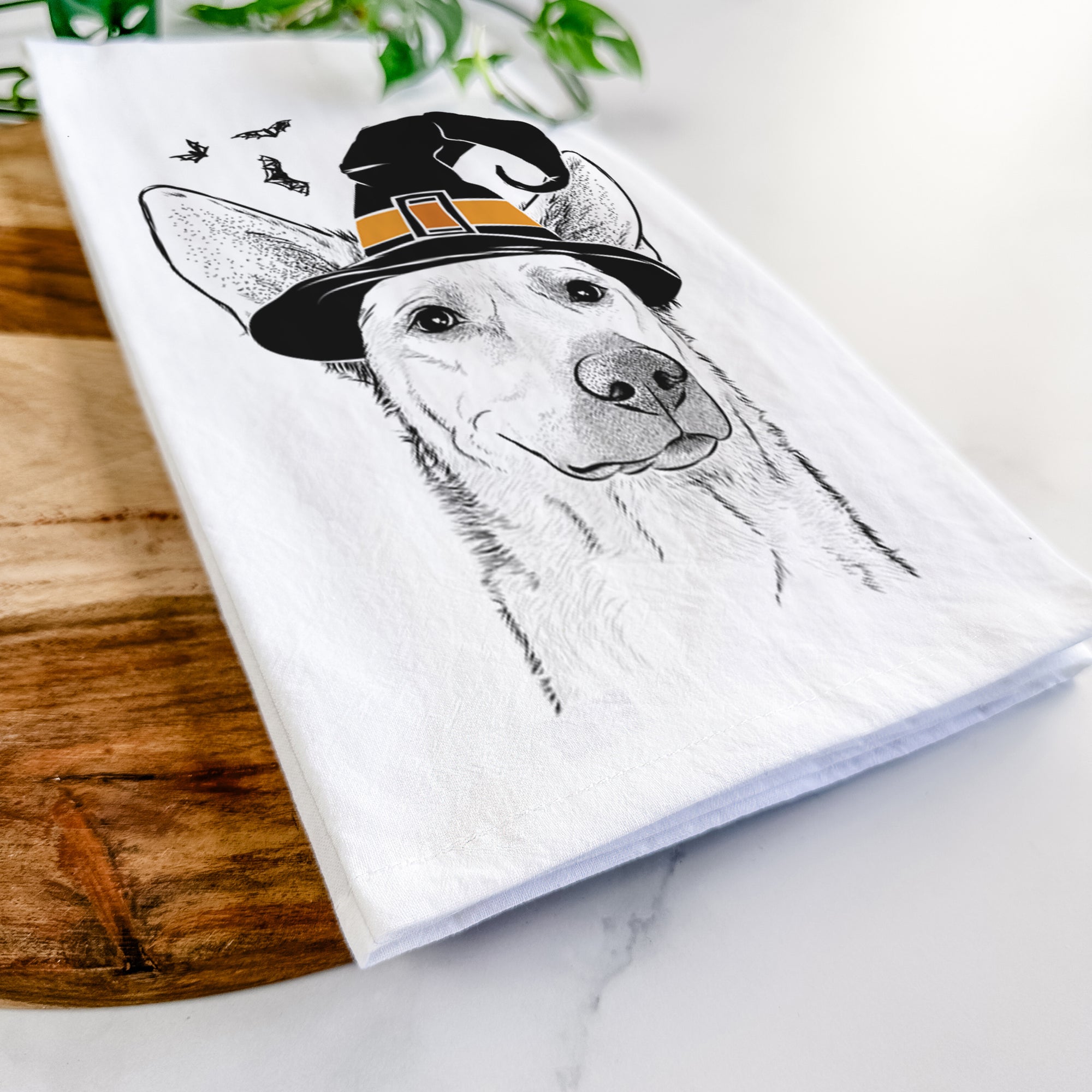 Ember the Shepherd Mix Tea Towel