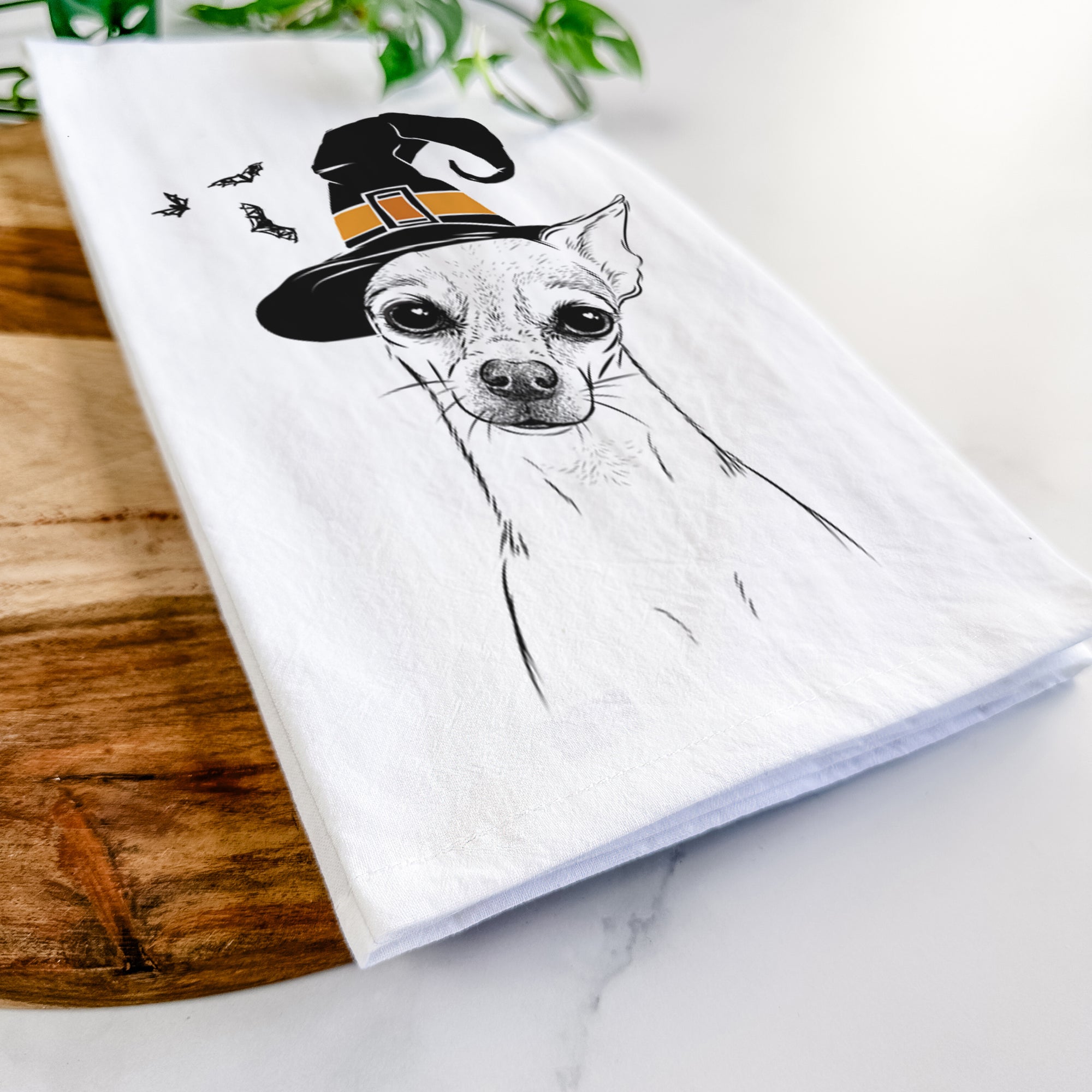 Emee the Chihuahua Tea Towel