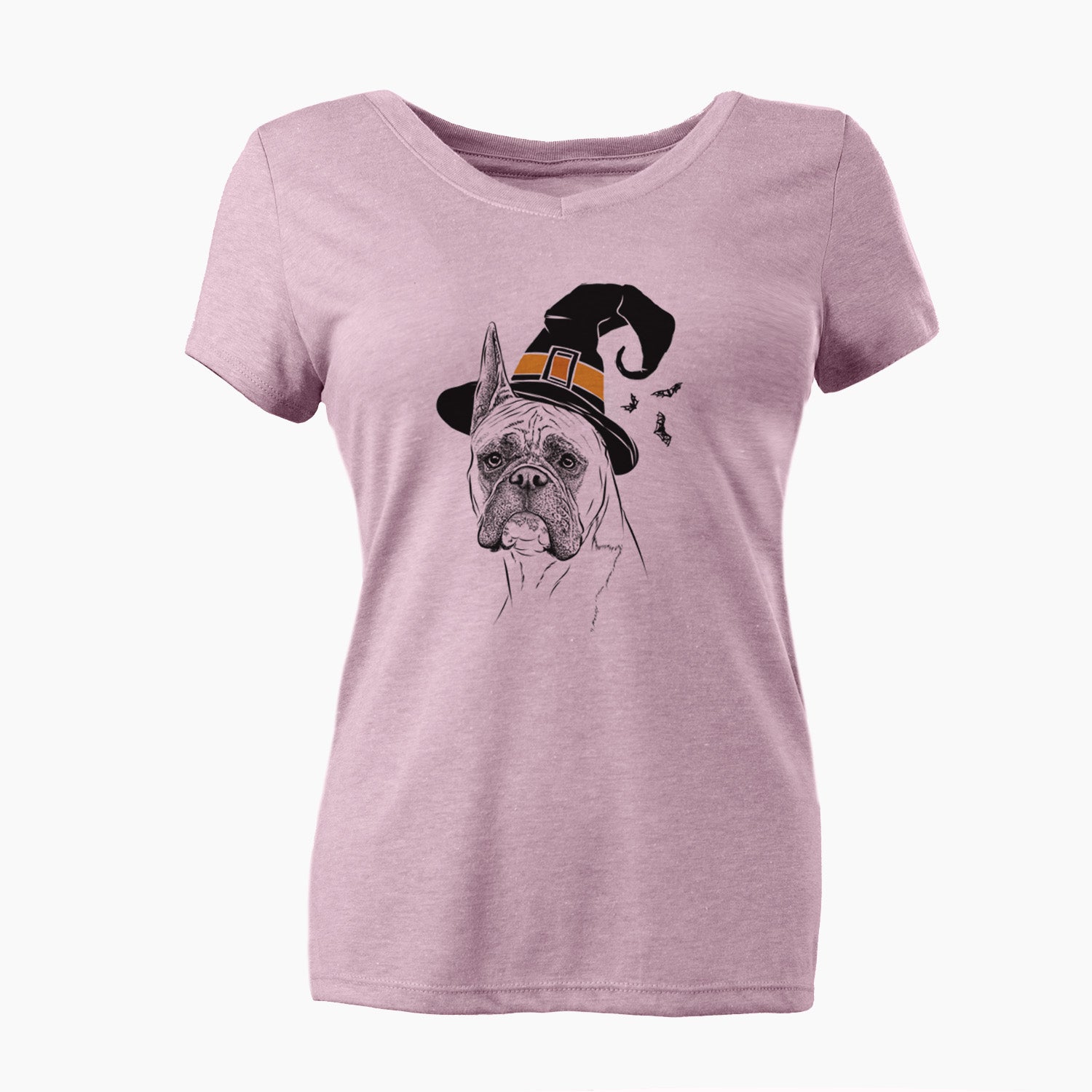 Witch Ezra the Boxer - Women's Perfect V-neck Shirt