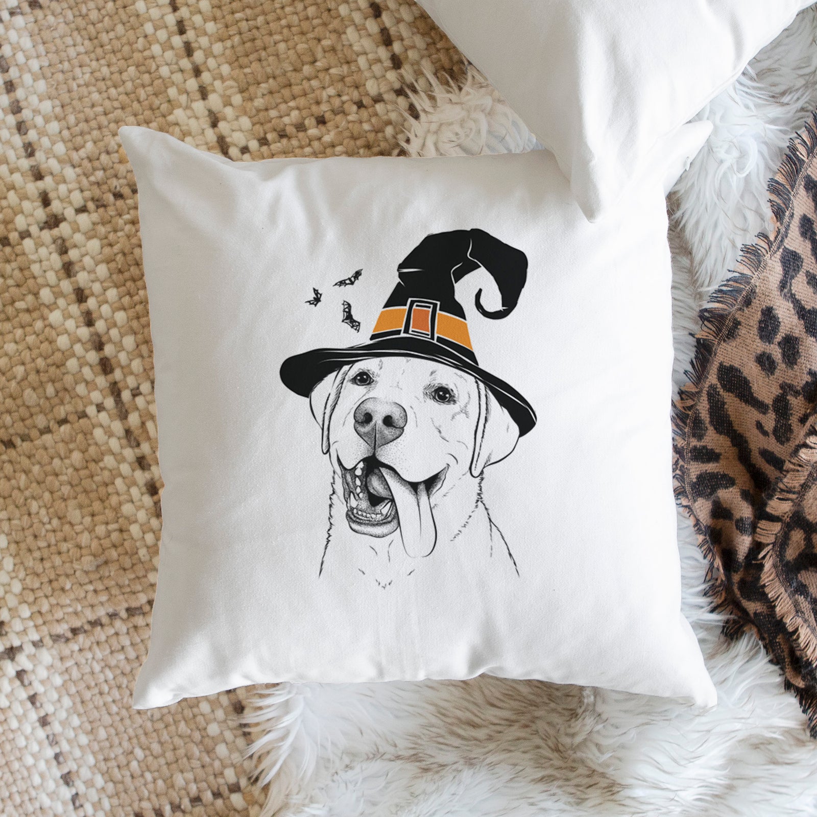 Finn the Labrador Retriever - Throw Pillow Cover