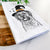 Finn the Mixed Breed Tea Towel