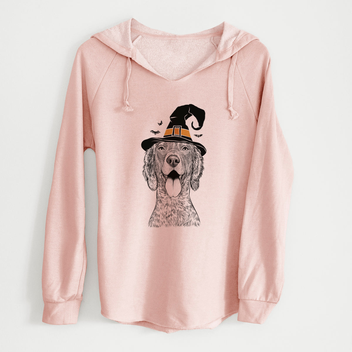 Witch Freddy the English Setter - Cali Wave Hooded Sweatshirt