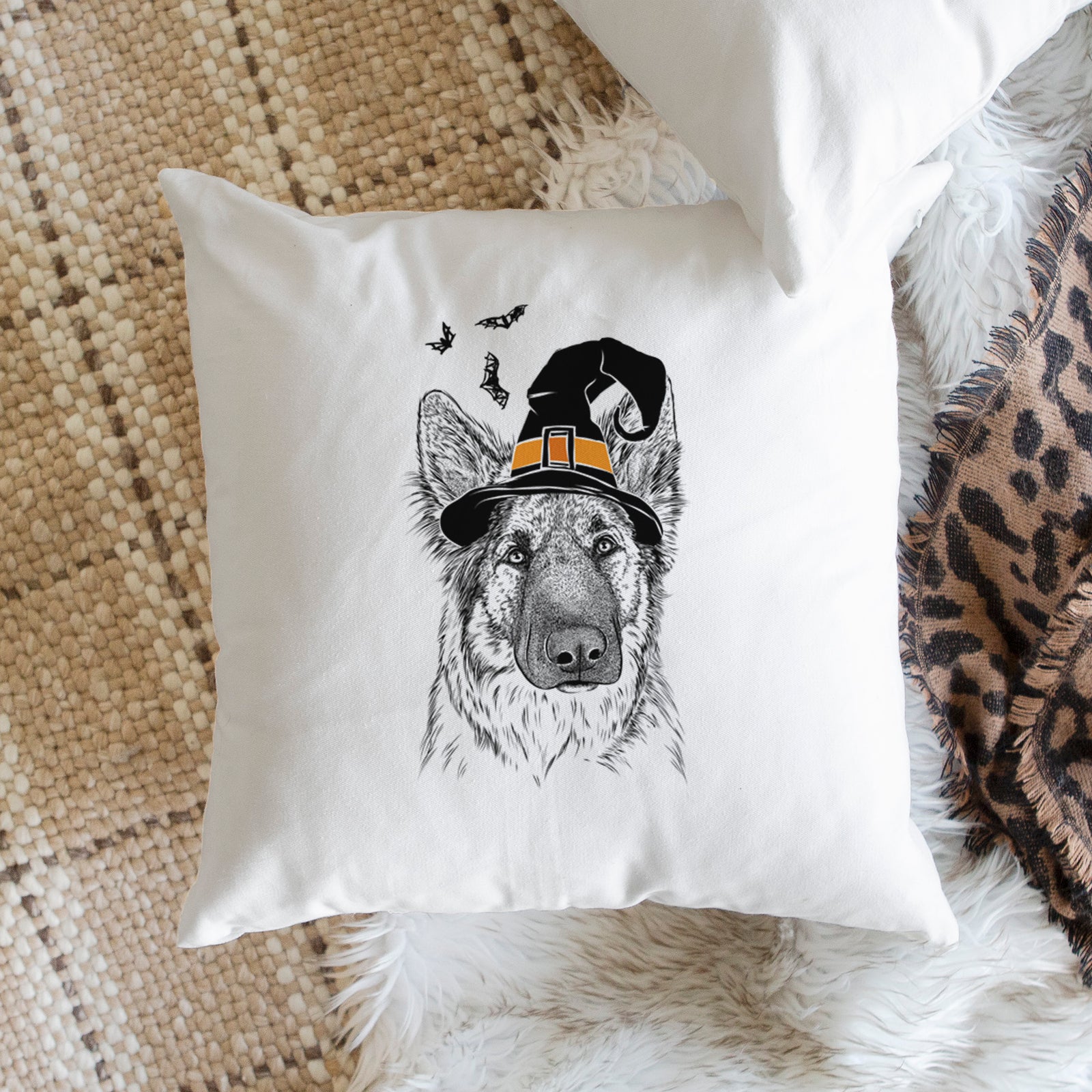 Geddy the Shiloh Shepherd - Throw Pillow Cover