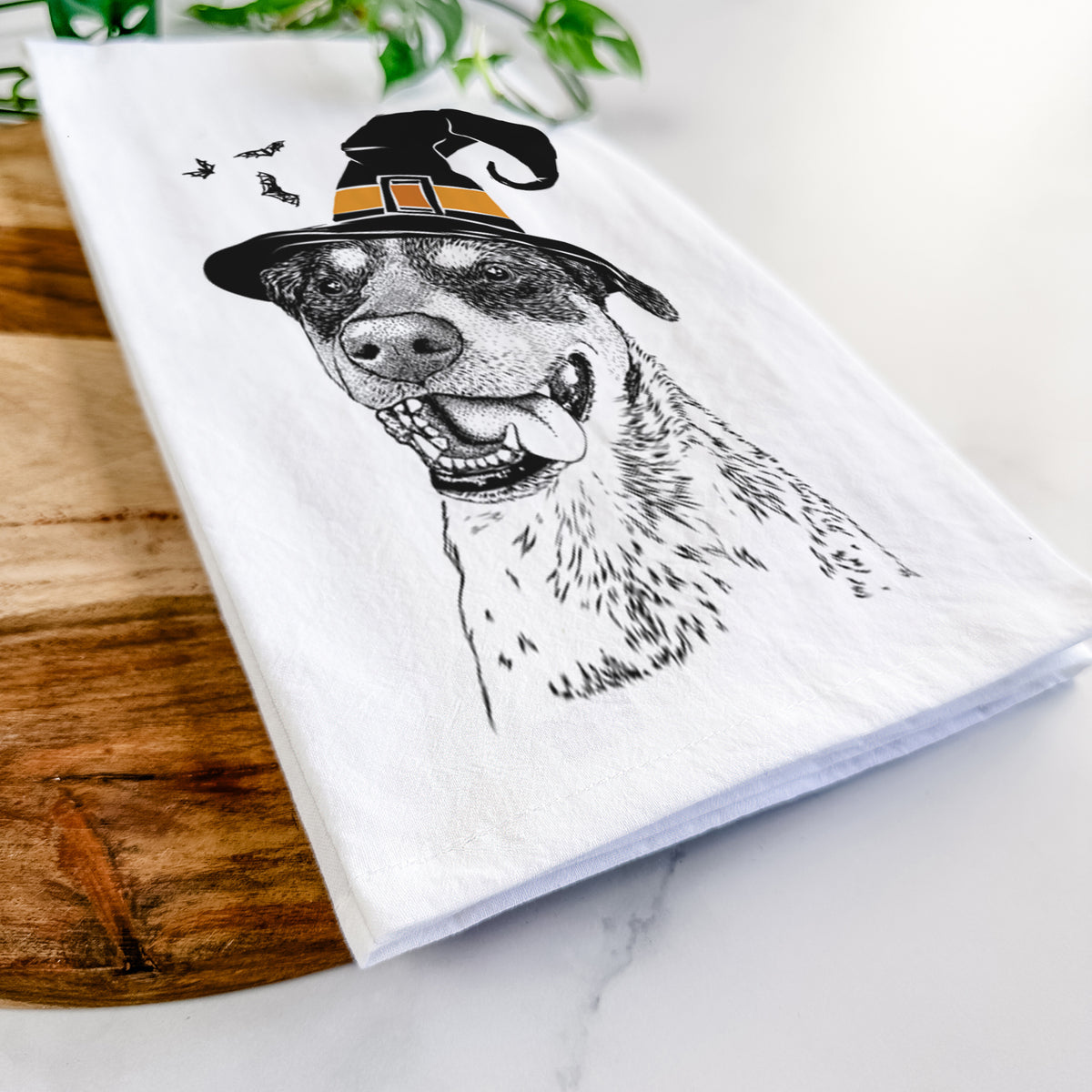 Gerti the Mixed Breed Tea Towel