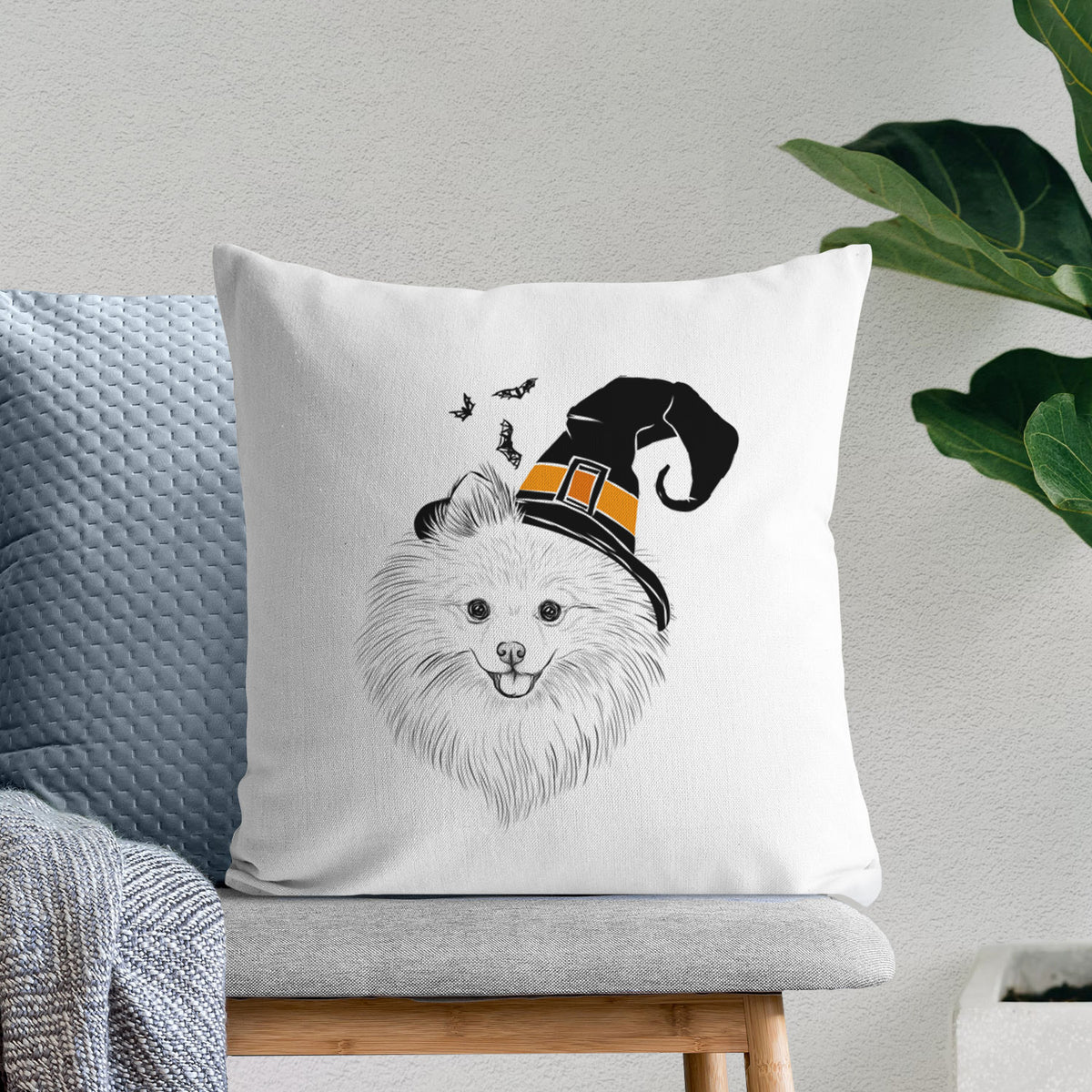 GiGi the Pomeranian - Throw Pillow Cover