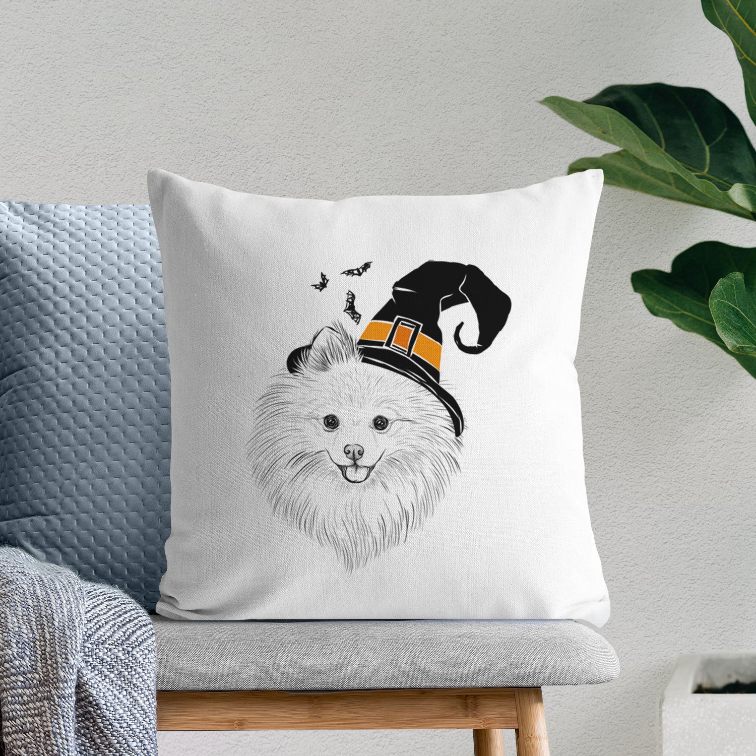 GiGi the Pomeranian - Throw Pillow Cover