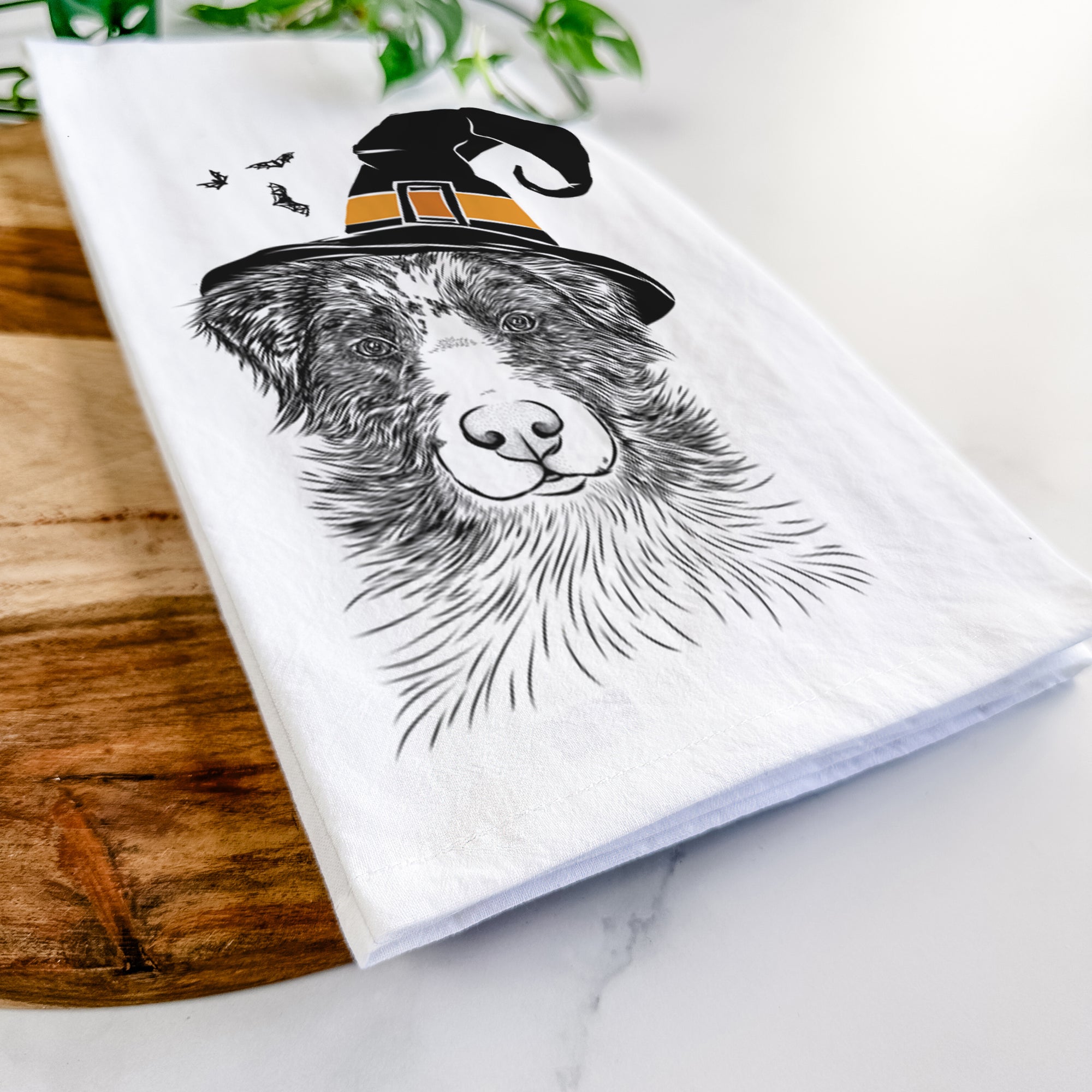 Gram the Australian Shepherd Tea Towel