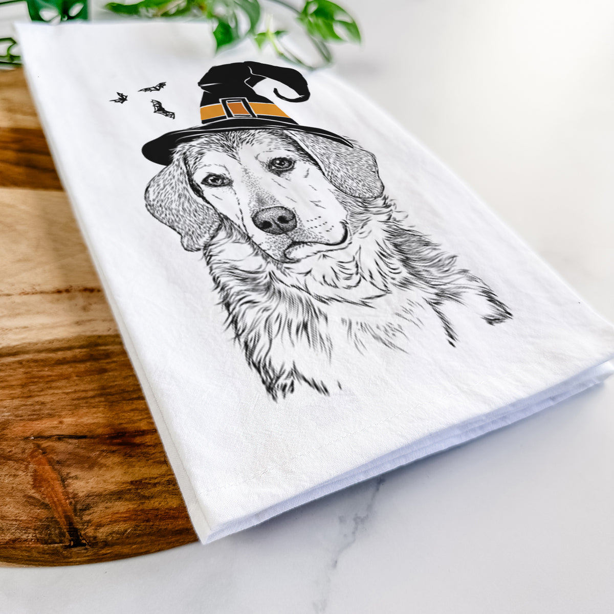 Gunner the Beagle Mix Tea Towel