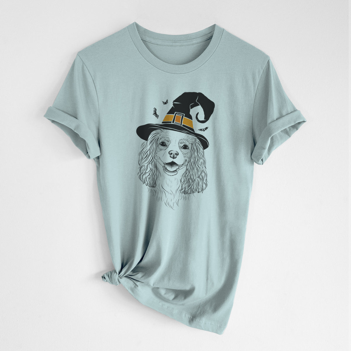 Witch Halley Comet the Cavalier King Charles Spaniel - Unisex Crewneck