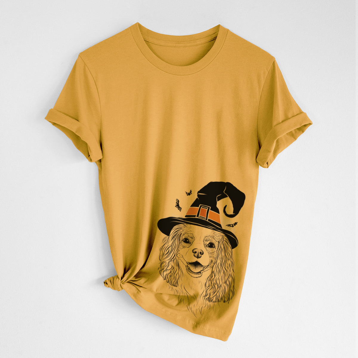 Witch Halley Comet the Cavalier King Charles Spaniel - Unisex Crewneck