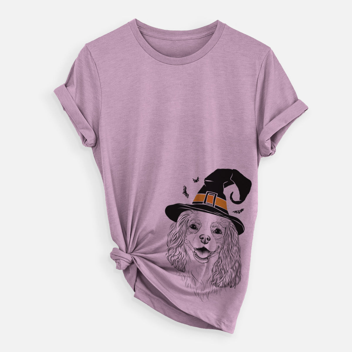 Witch Halley Comet the Cavalier King Charles Spaniel - Unisex Crewneck