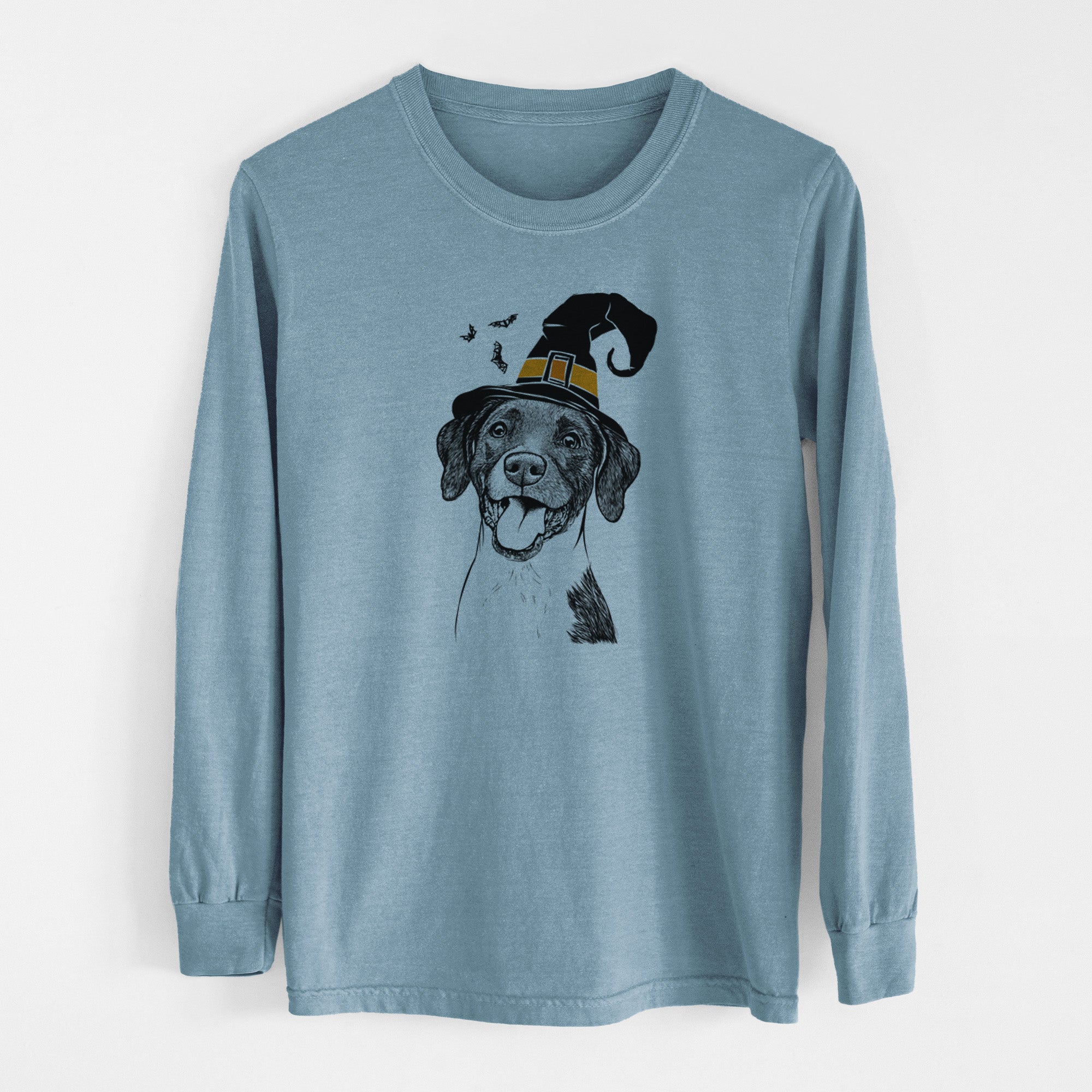 Witch Harper the Mixed Breed - Men's Heavyweight 100% Cotton Long Sleeve