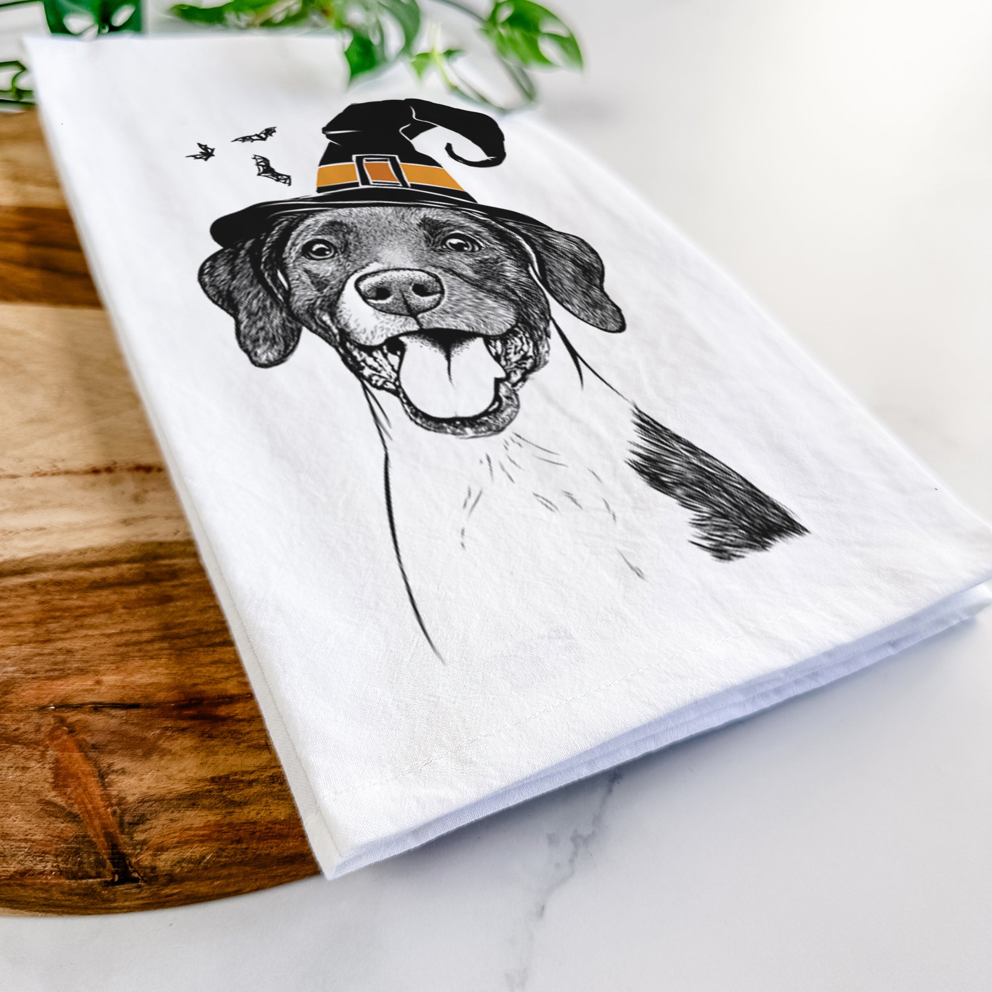 Harper the Mixed Breed Tea Towel