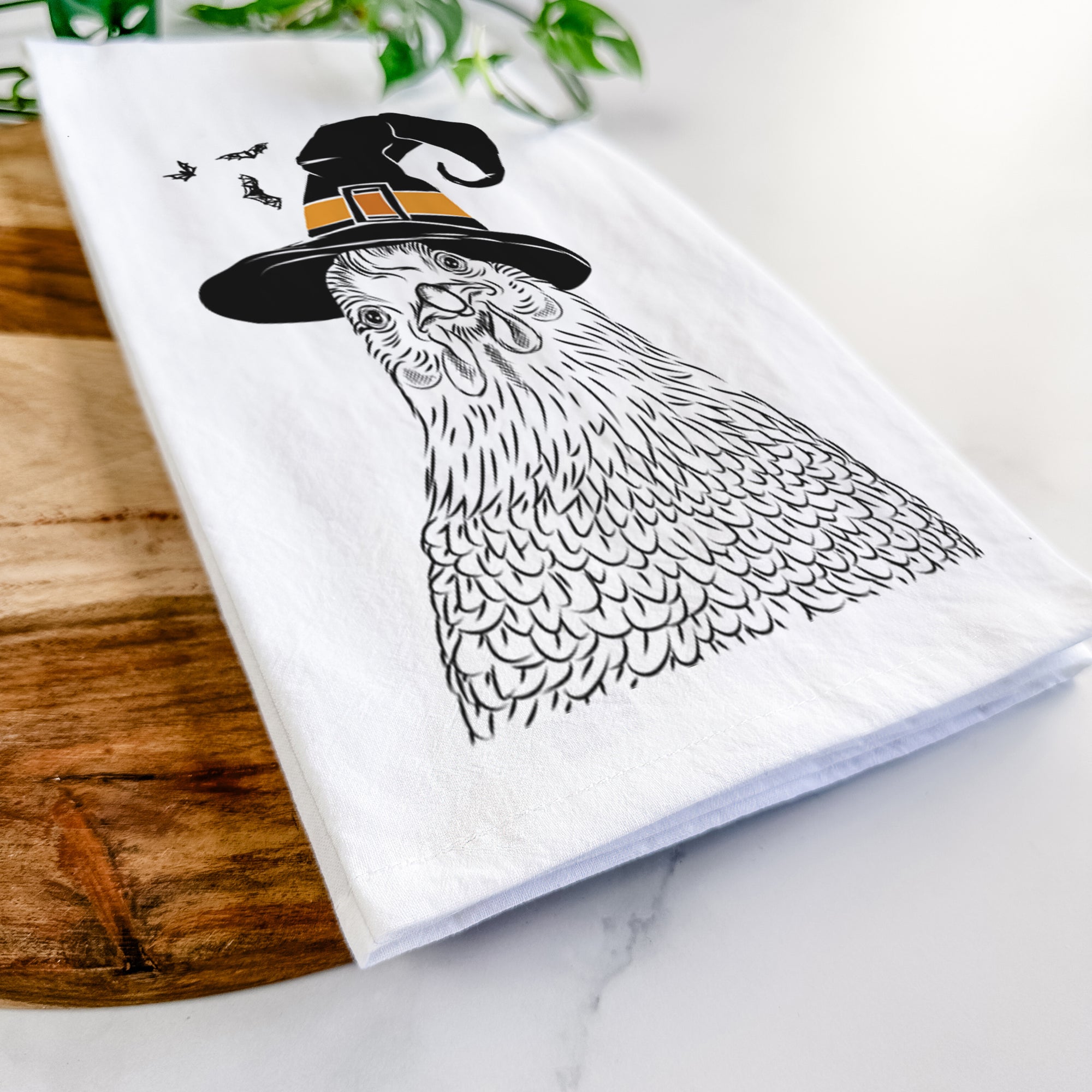 Henrietta the Chicken Tea Towel