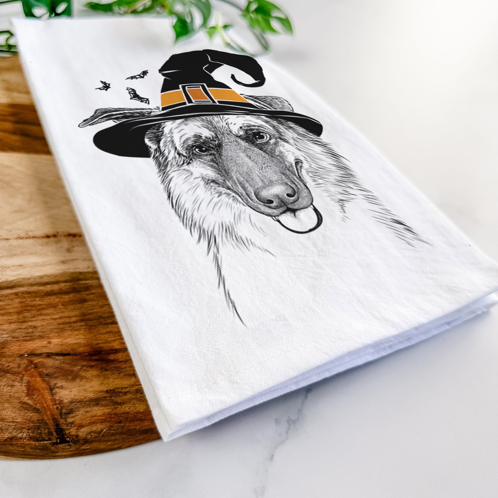 Henry the German Shepherd Tea Towel