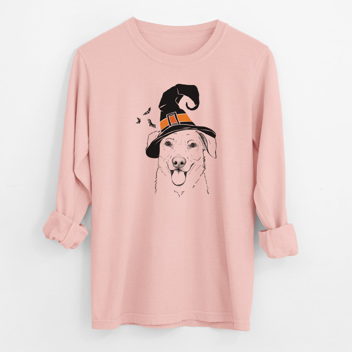 Witch Hudson the Shepherd - Men's Heavyweight 100% Cotton Long Sleeve