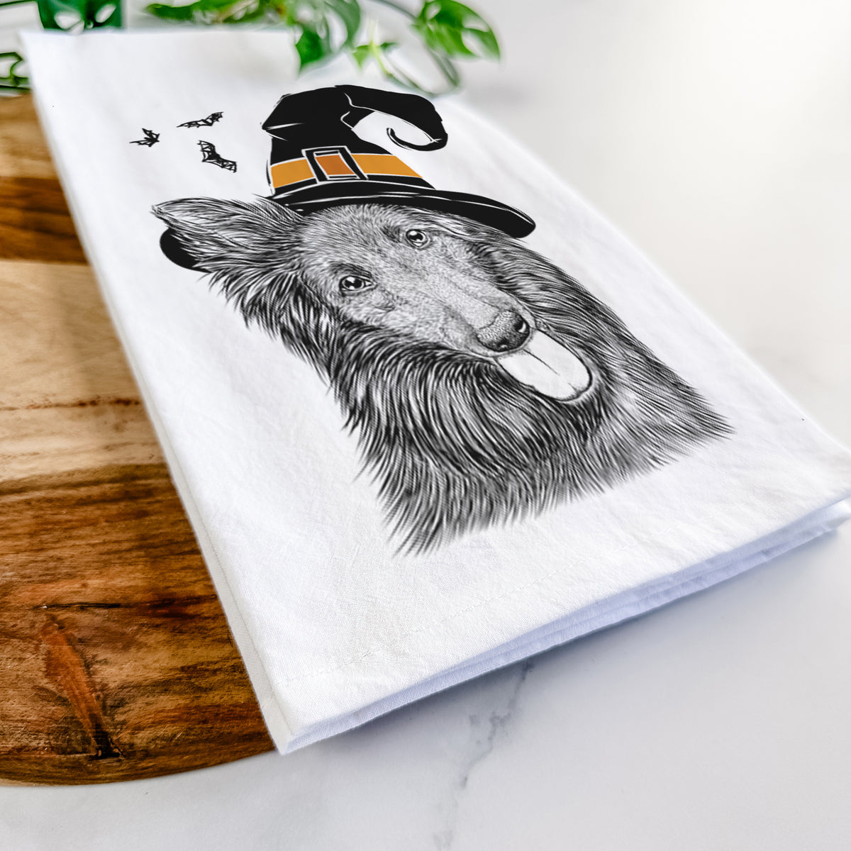 Jaxx the Belgian Tervuren Tea Towel