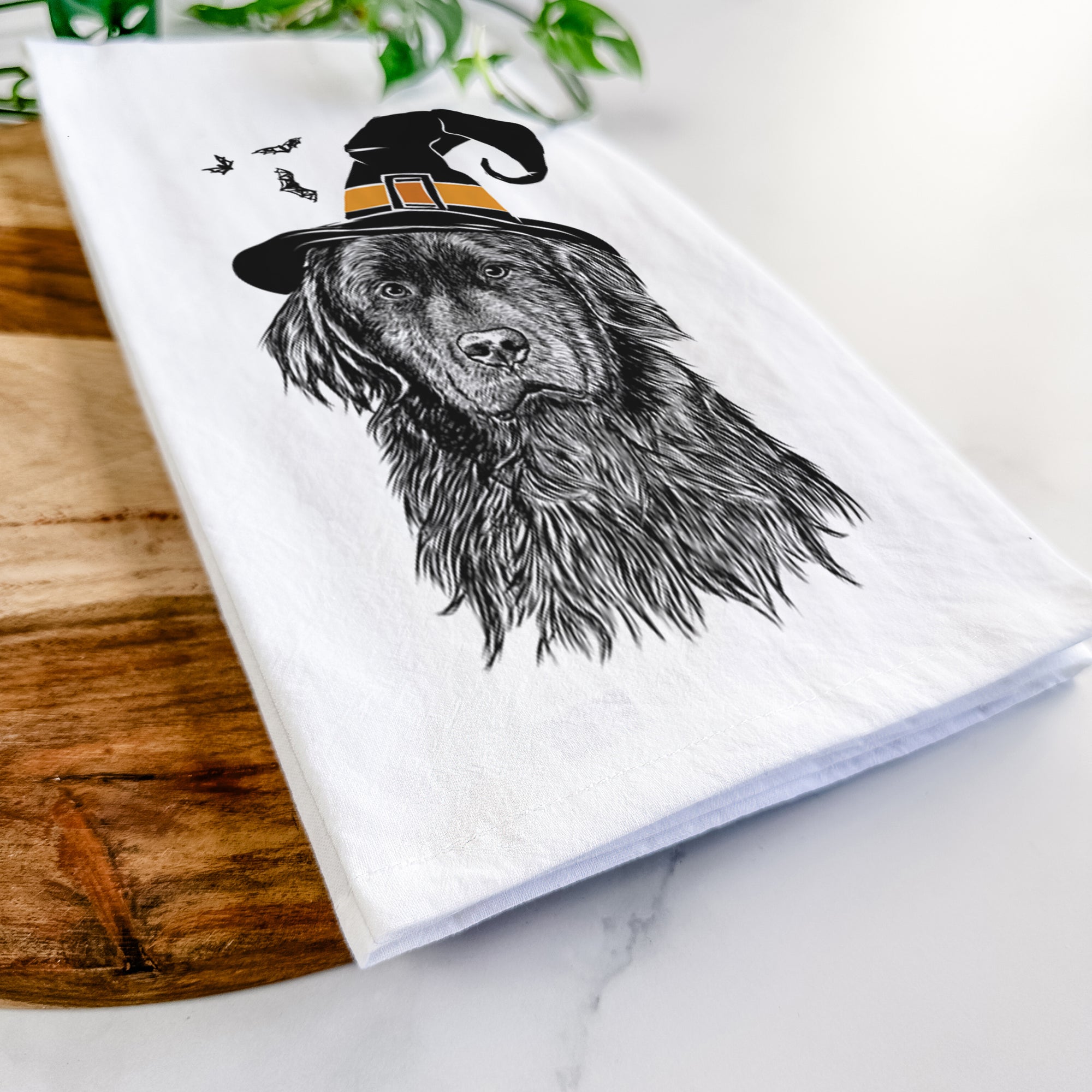 Jinx the Newfoundland Tea Towel