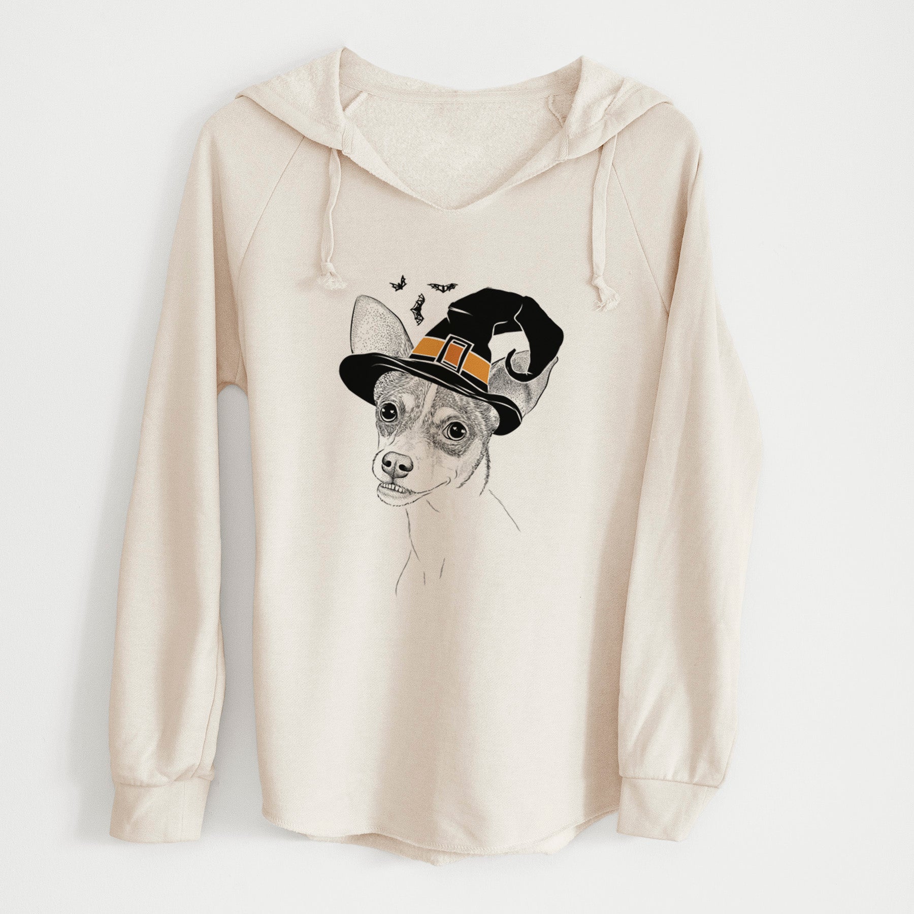 Witch Kailani the Chihuahua Mix - Cali Wave Hooded Sweatshirt